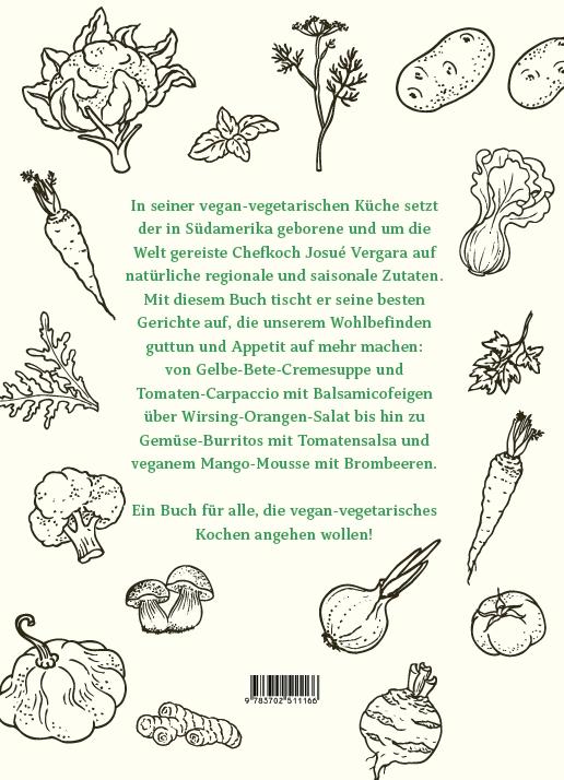Rückseitencover Vegan - Vegetarisch - Vergara