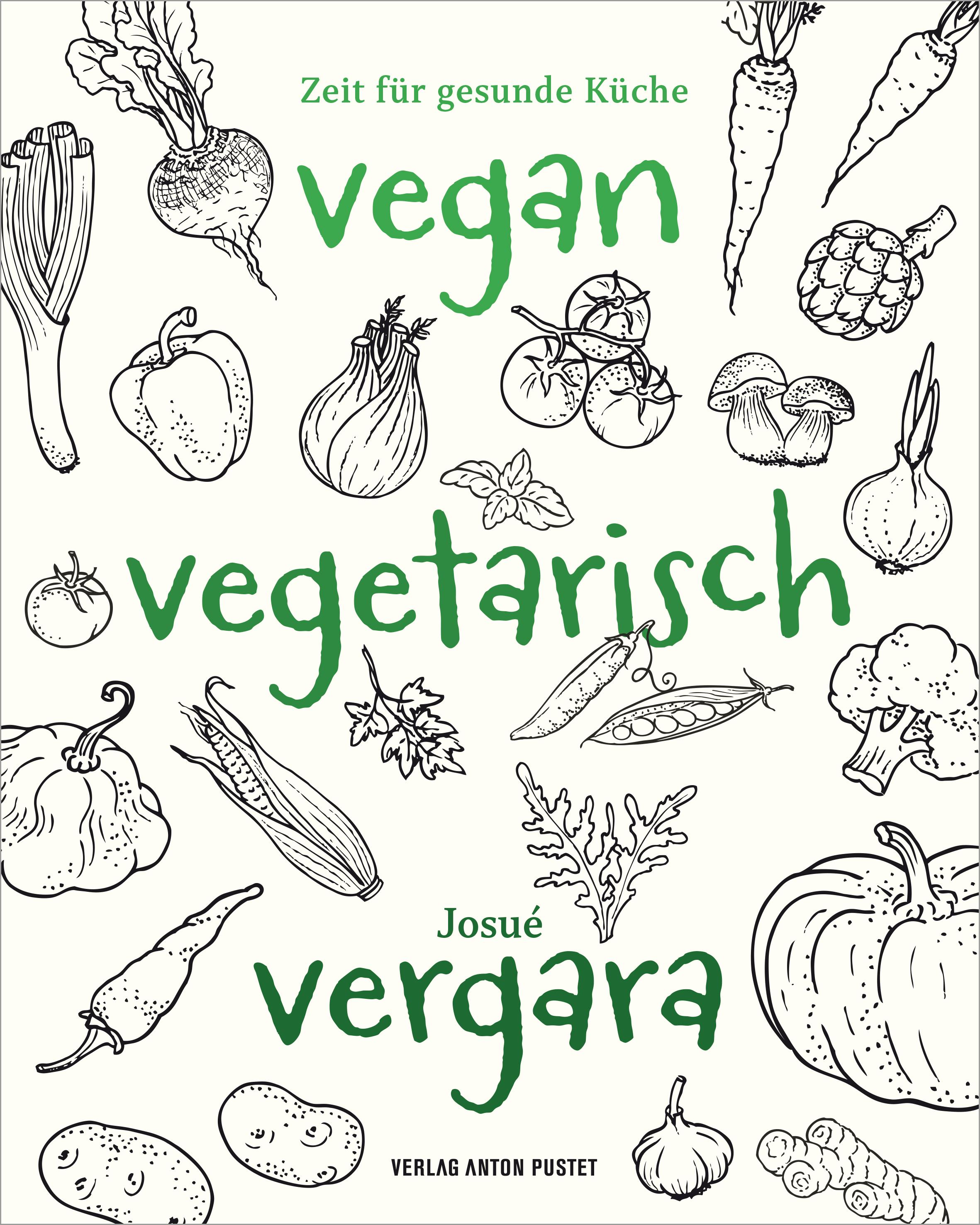 Vorderes Coverbild Vegan - Vegetarisch - Vergara