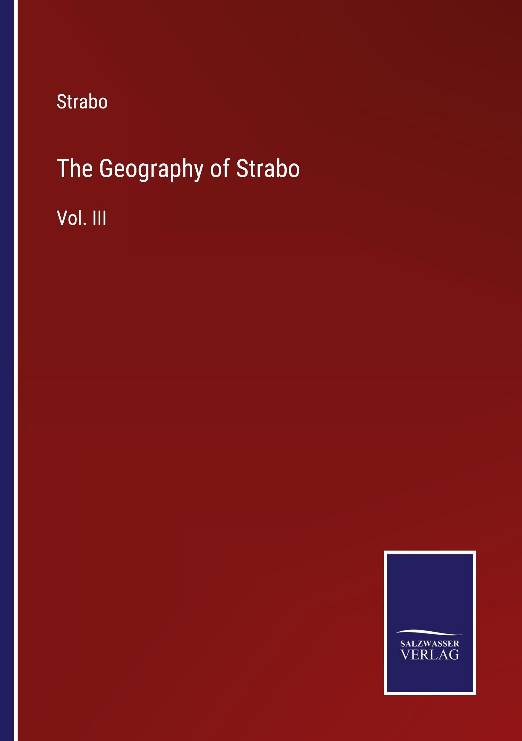 Vorderes Coverbild The Geography of Strabo