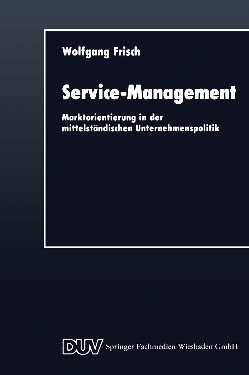Vorderes Coverbild Service-Management