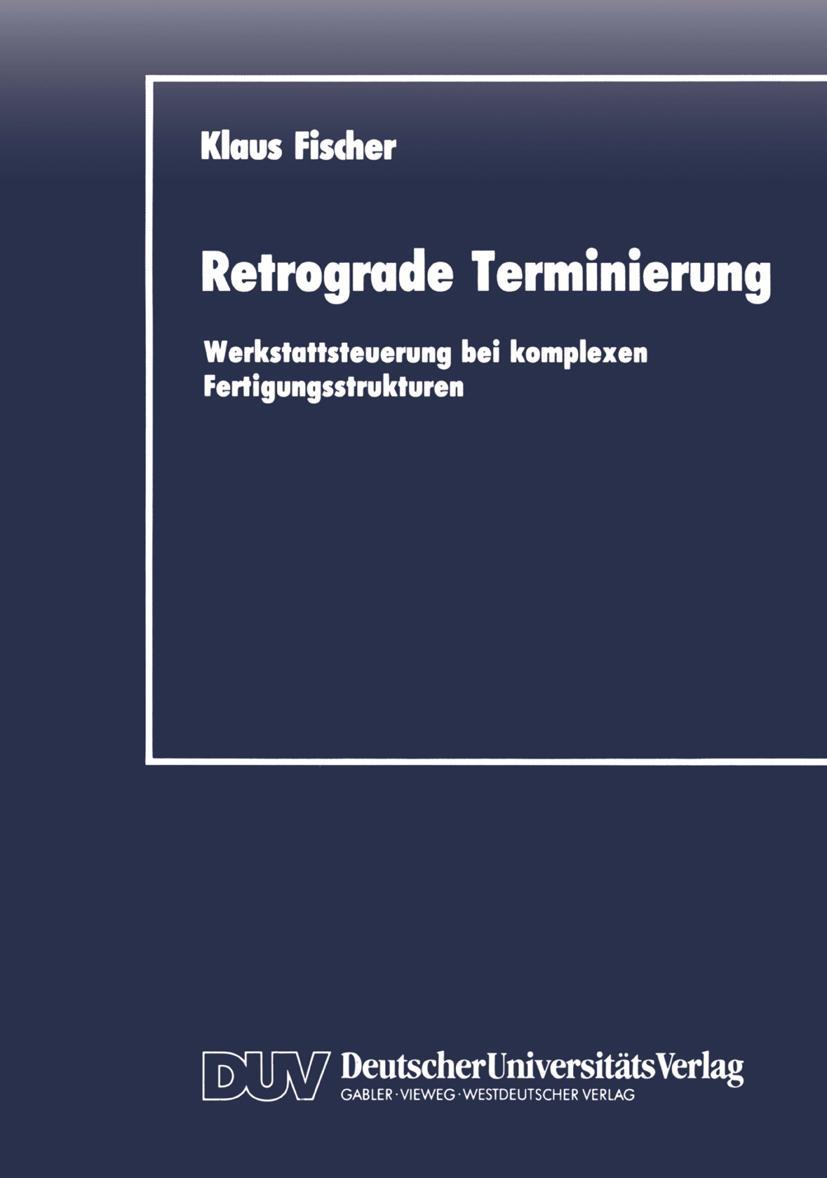 Vorderes Coverbild Retrograde Terminierung