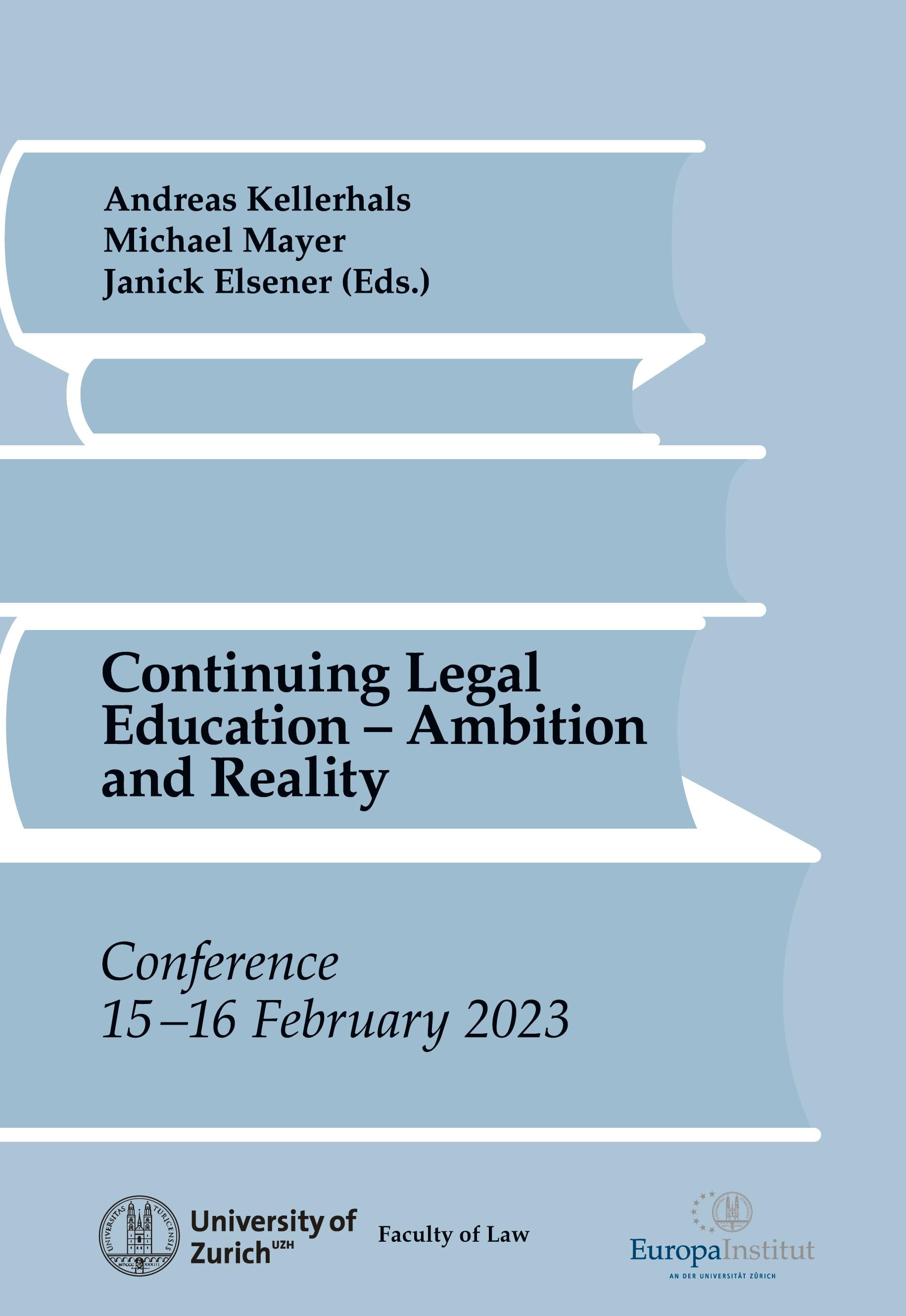 Vorderes Coverbild Continuing Legal Education