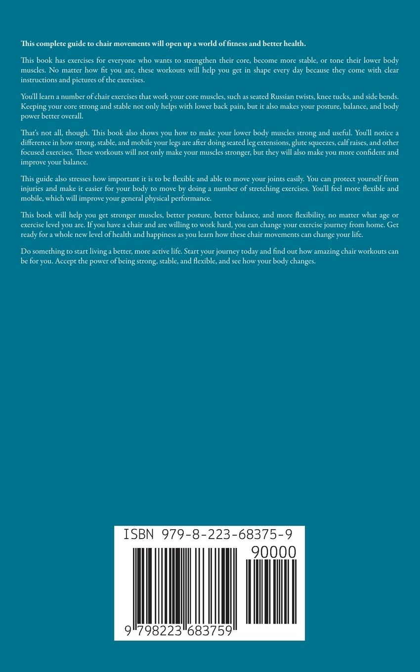 Rückseitencover 60 Chair Exercises For Seniors Over 60 Years Old