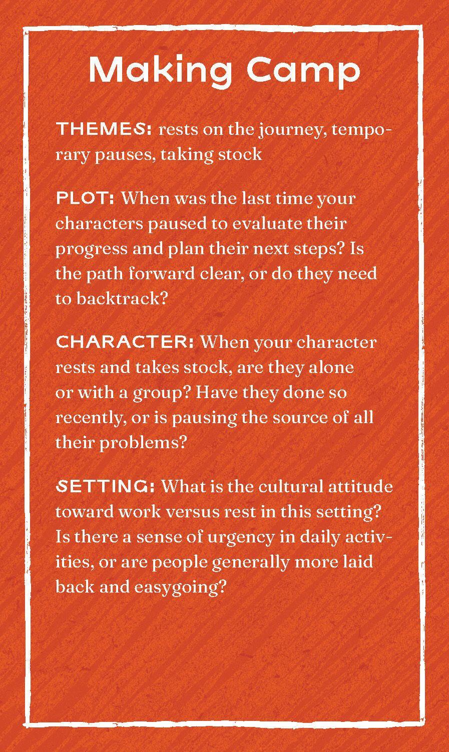 Beispielinhalt (Bild) The Writer's Oracle Deck & Guidebook