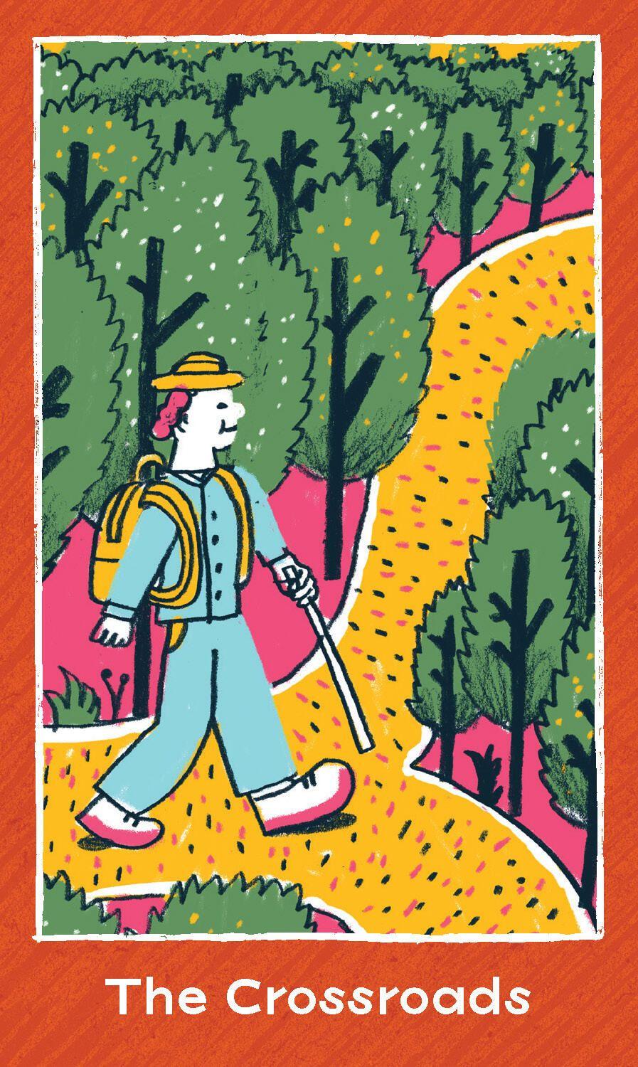 Beispielinhalt (Bild) The Writer's Oracle Deck & Guidebook