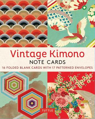 Vorderes Coverbild Vintage Kimono, 16 Note Cards