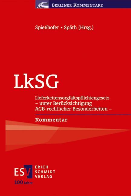 Vorderes Coverbild LkSG