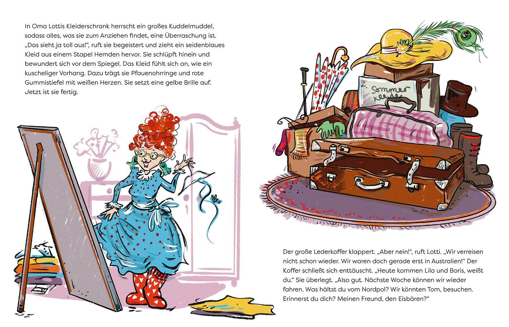 Beispielinhalt (Bild) Oma Lotti und das verschwundene Kuchenrezept