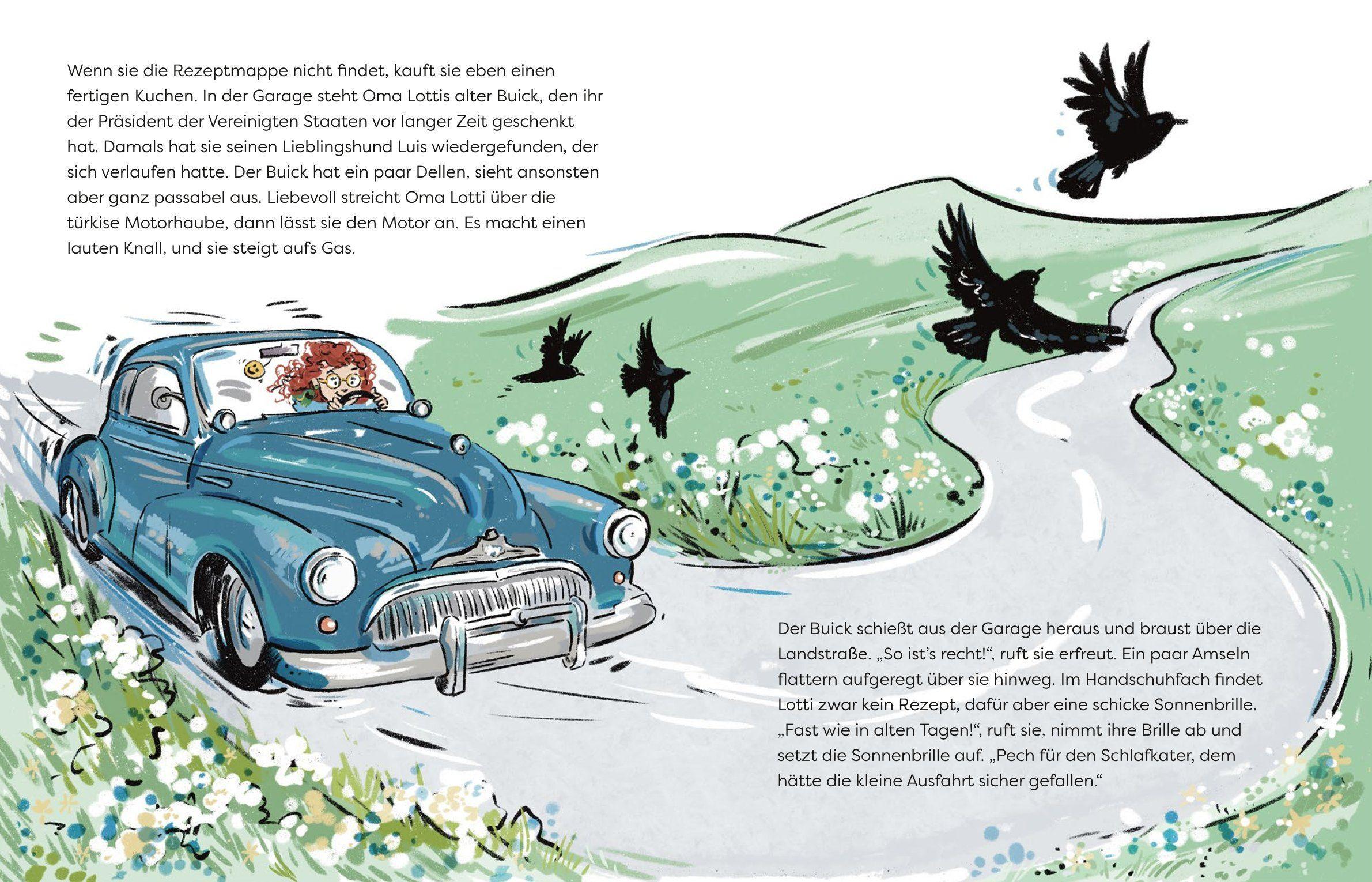 Beispielinhalt (Bild) Oma Lotti und das verschwundene Kuchenrezept