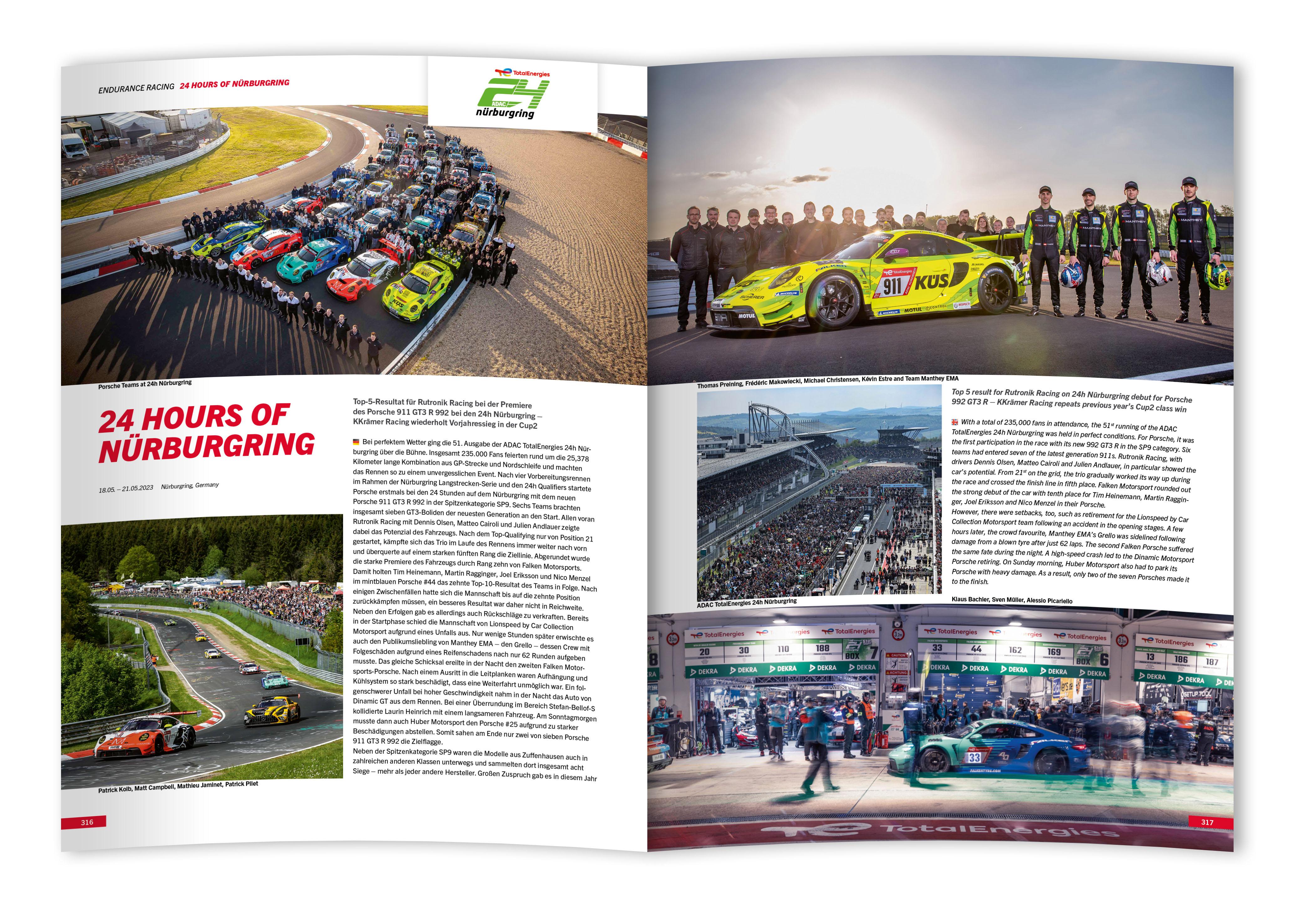 Beispielinhalt (Bild) Porsche Motorsport / Porsche Sport 2023