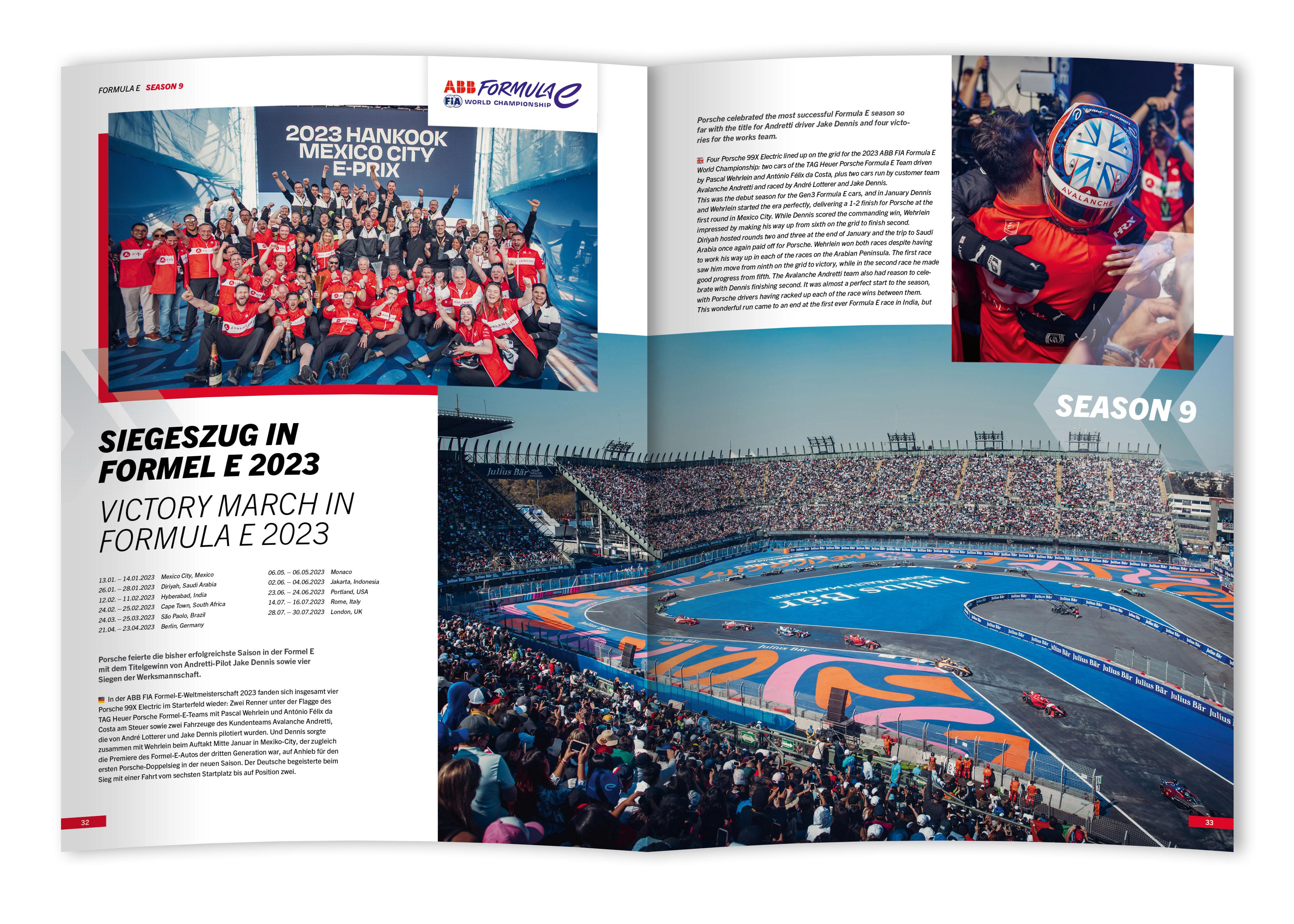 Beispielinhalt (Bild) Porsche Motorsport / Porsche Sport 2023