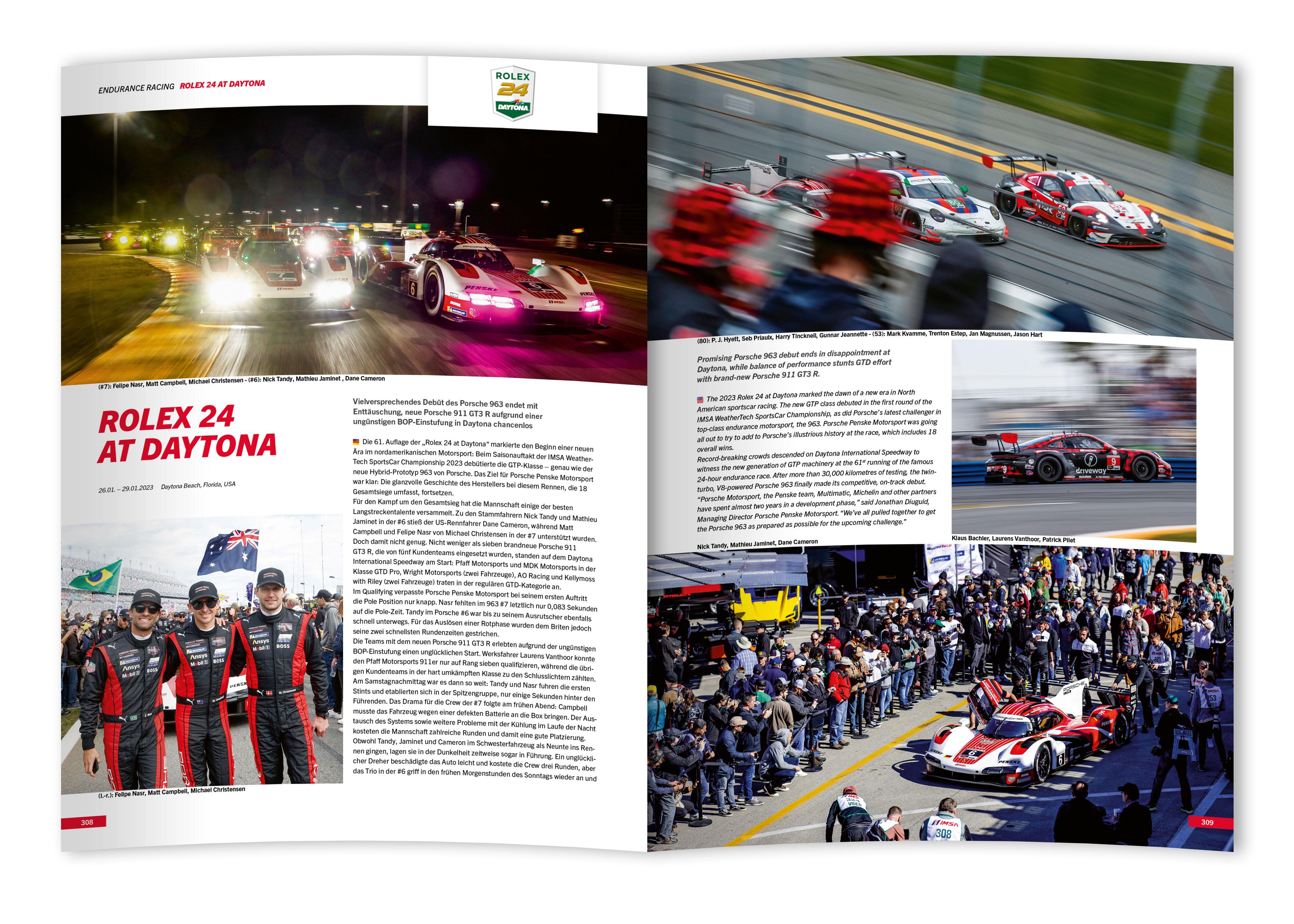 Beispielinhalt (Bild) Porsche Motorsport / Porsche Sport 2023