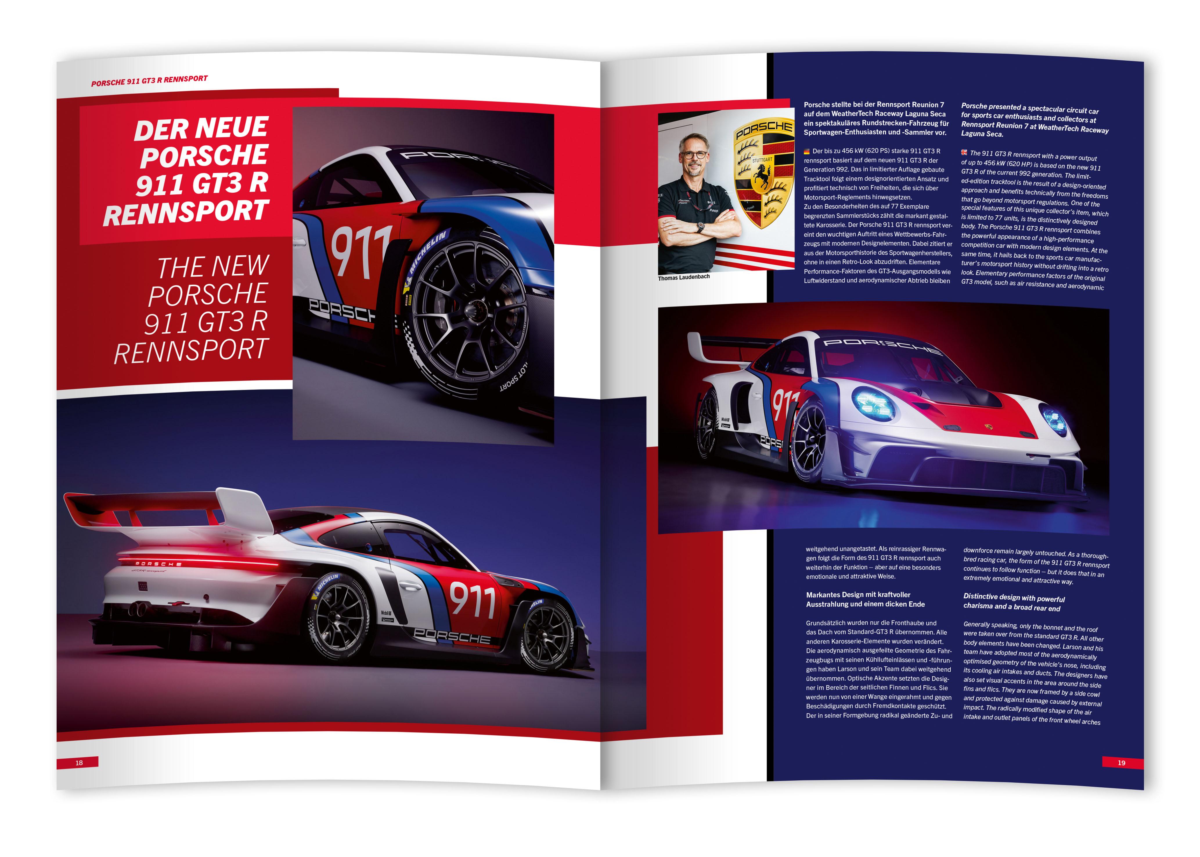 Beispielinhalt (Bild) Porsche Motorsport / Porsche Sport 2023