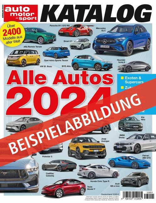 Vorderes Coverbild Auto-Katalog 2025