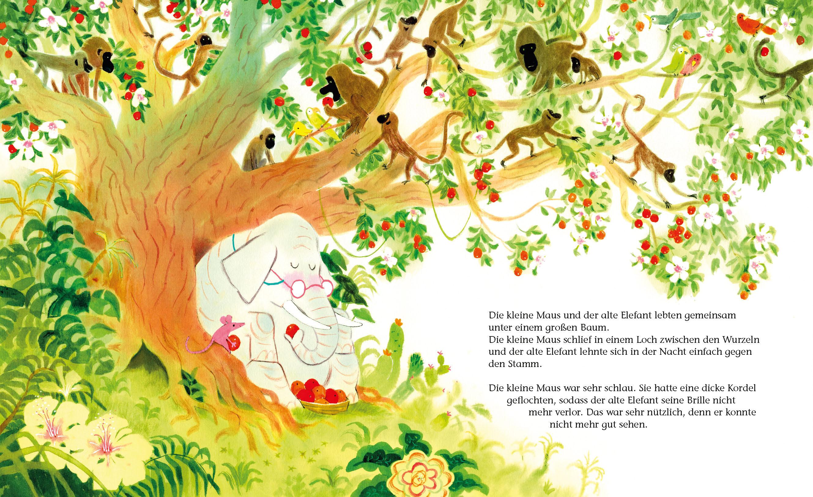 Beispielinhalt (Bild) Der alte Elefant