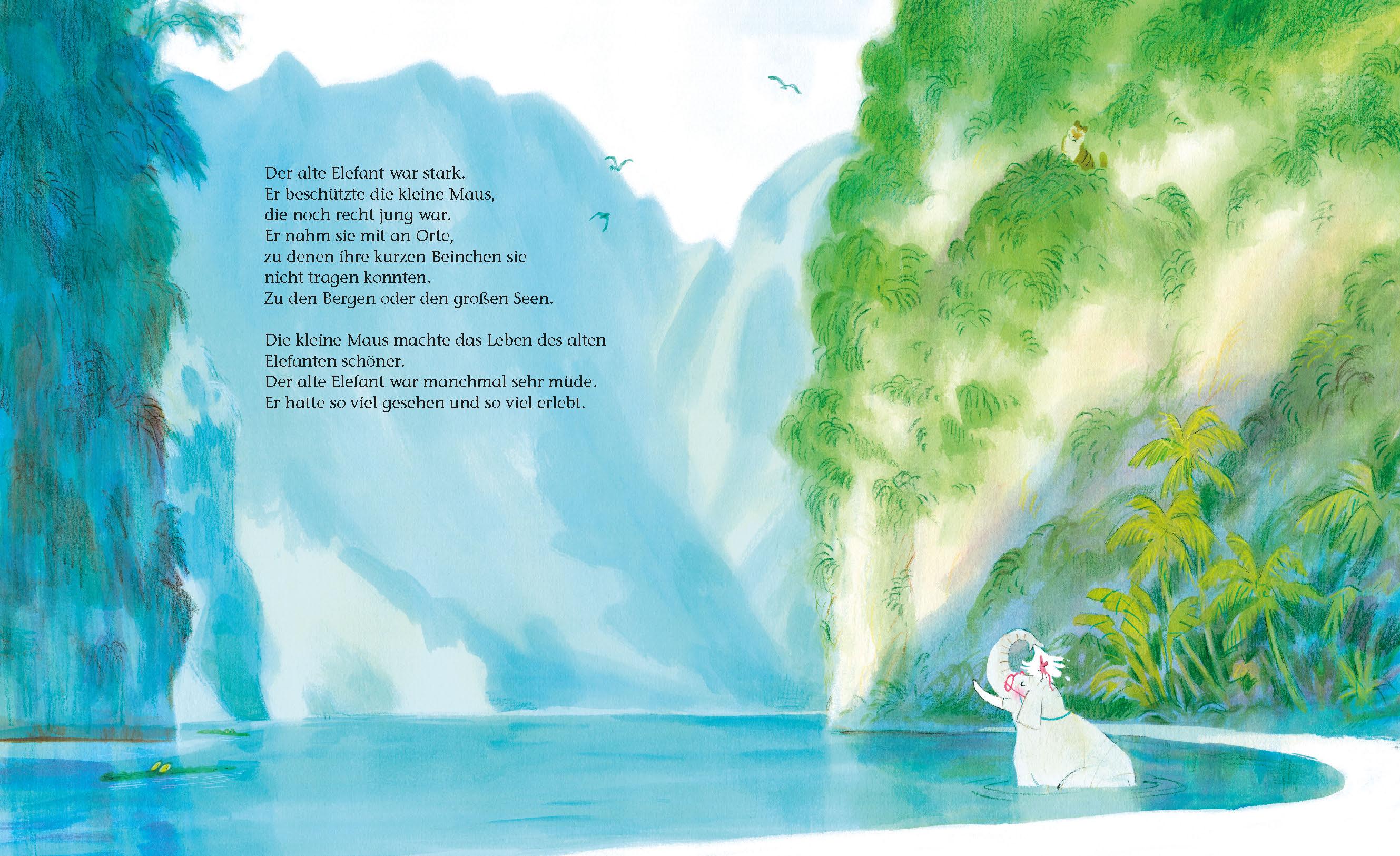 Beispielinhalt (Bild) Der alte Elefant