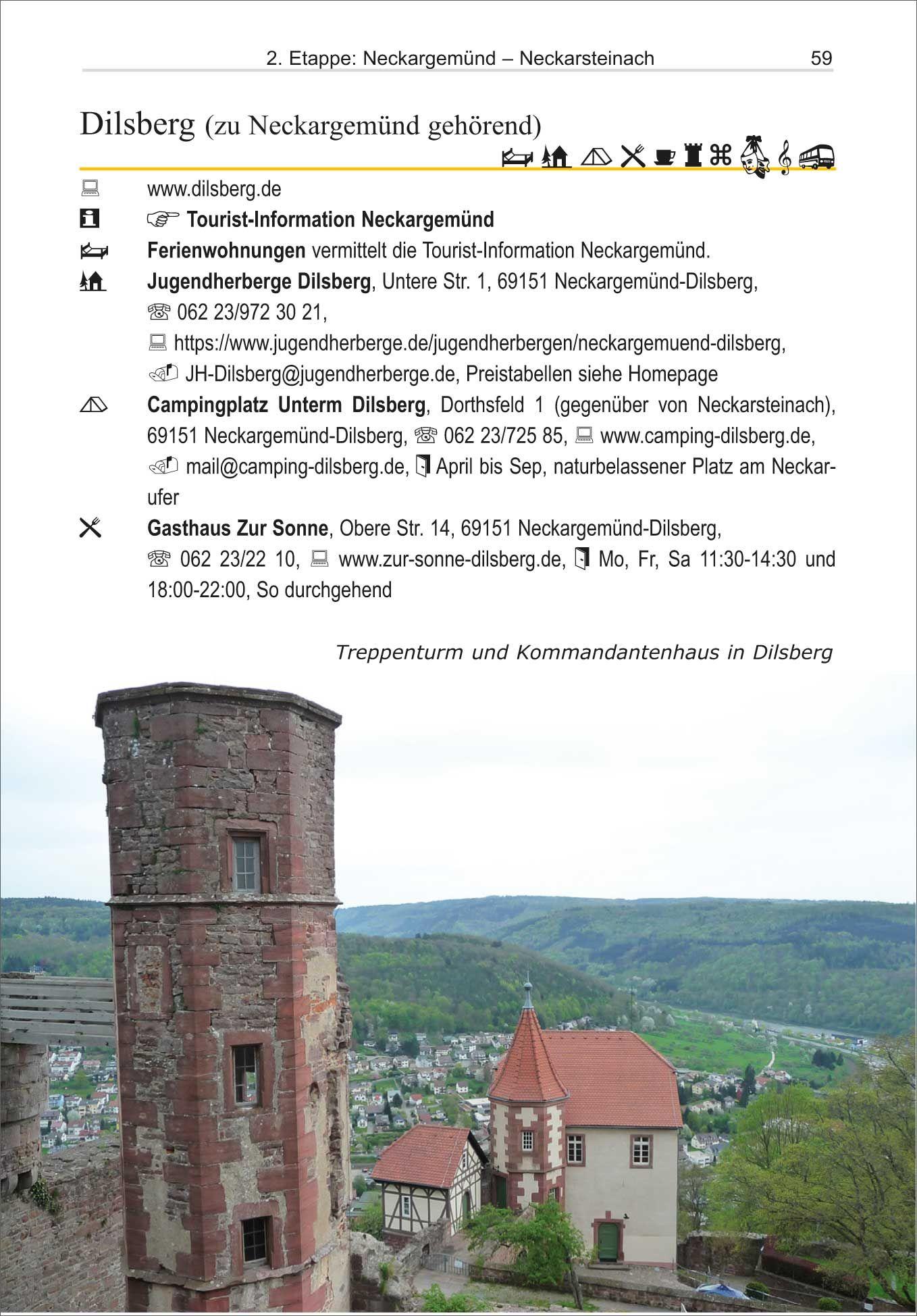 Beispielinhalt (Bild) Neckarsteig