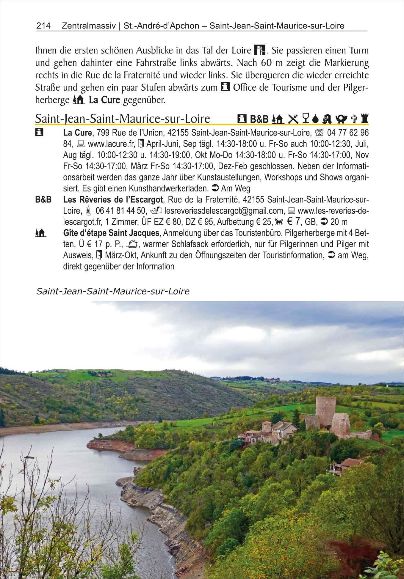 Beispielinhalt (Bild) Jakobsweg Trier - Le Puy-en-Velay