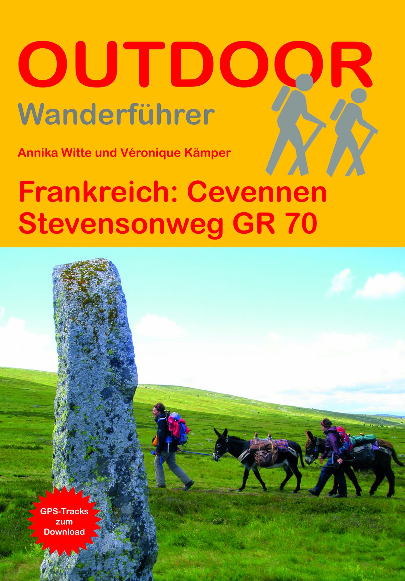 Vorderes Coverbild Frankreich: Cevennen Stevensonweg GR 70