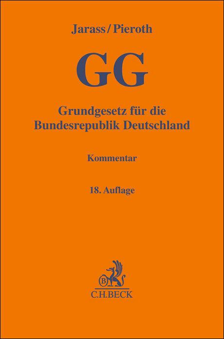 Vorderes Coverbild Grundgesetz für die Bundesrepublik Deutschland