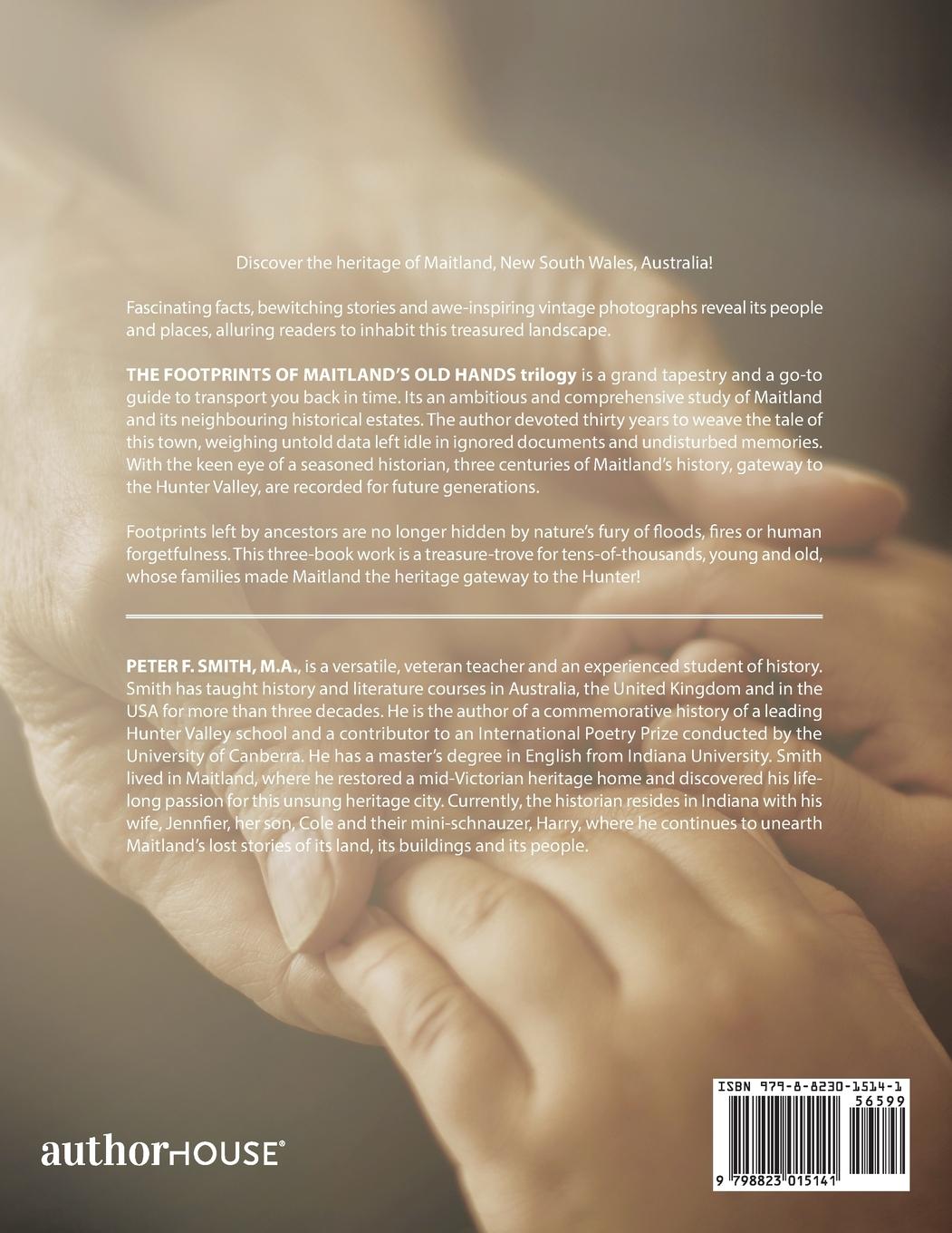 Rückseitencover The Footprints of Maitland's Old Hands Trilogy