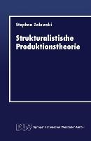 Vorderes Coverbild Strukturalistische Produktionstheorie