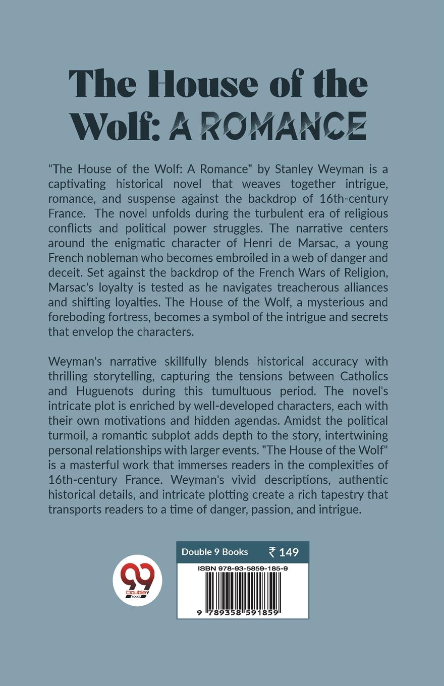 Rückseitencover The House Of The Wolf: A Romance