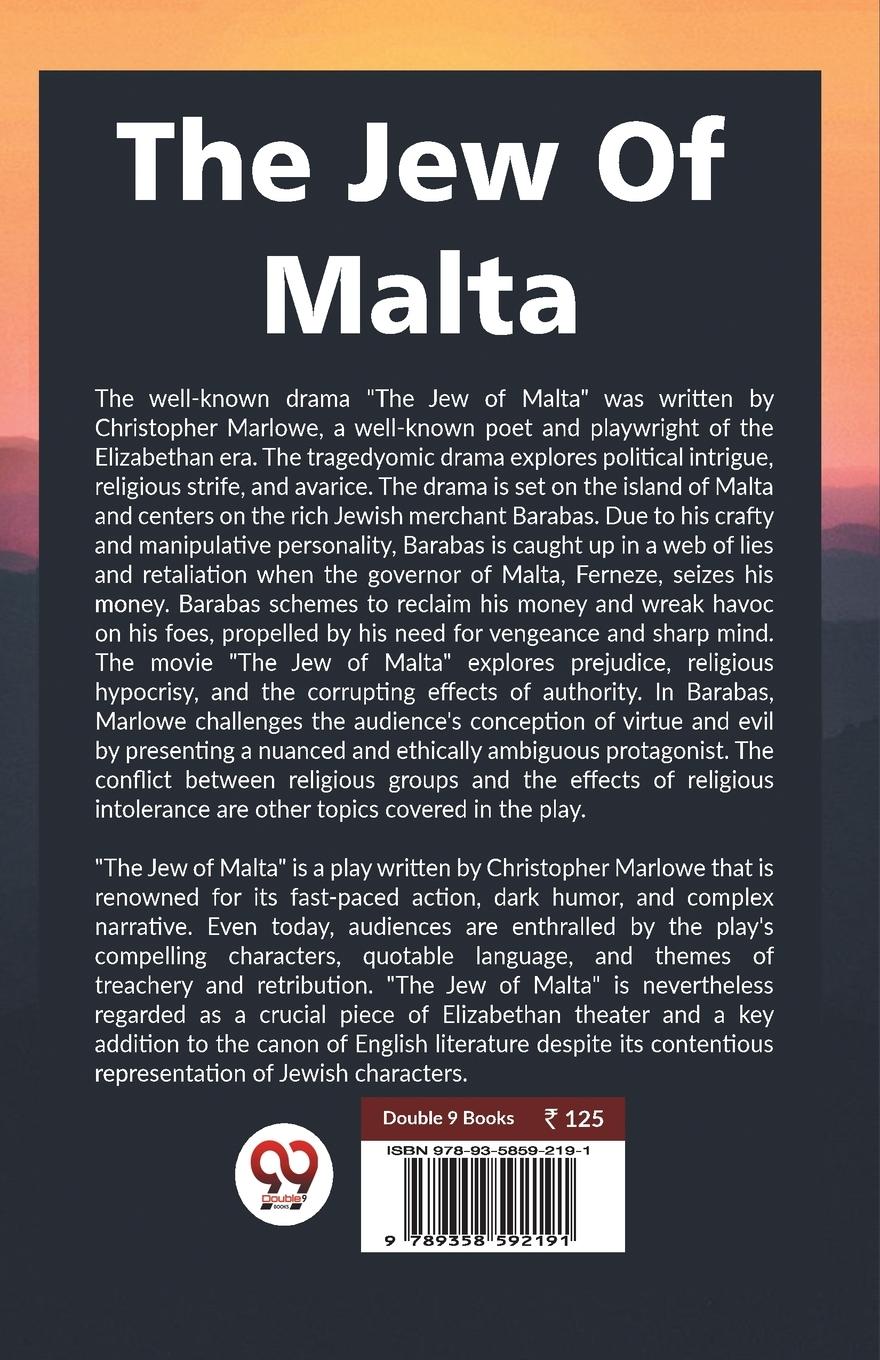 Rückseitencover The Jew Of Malta