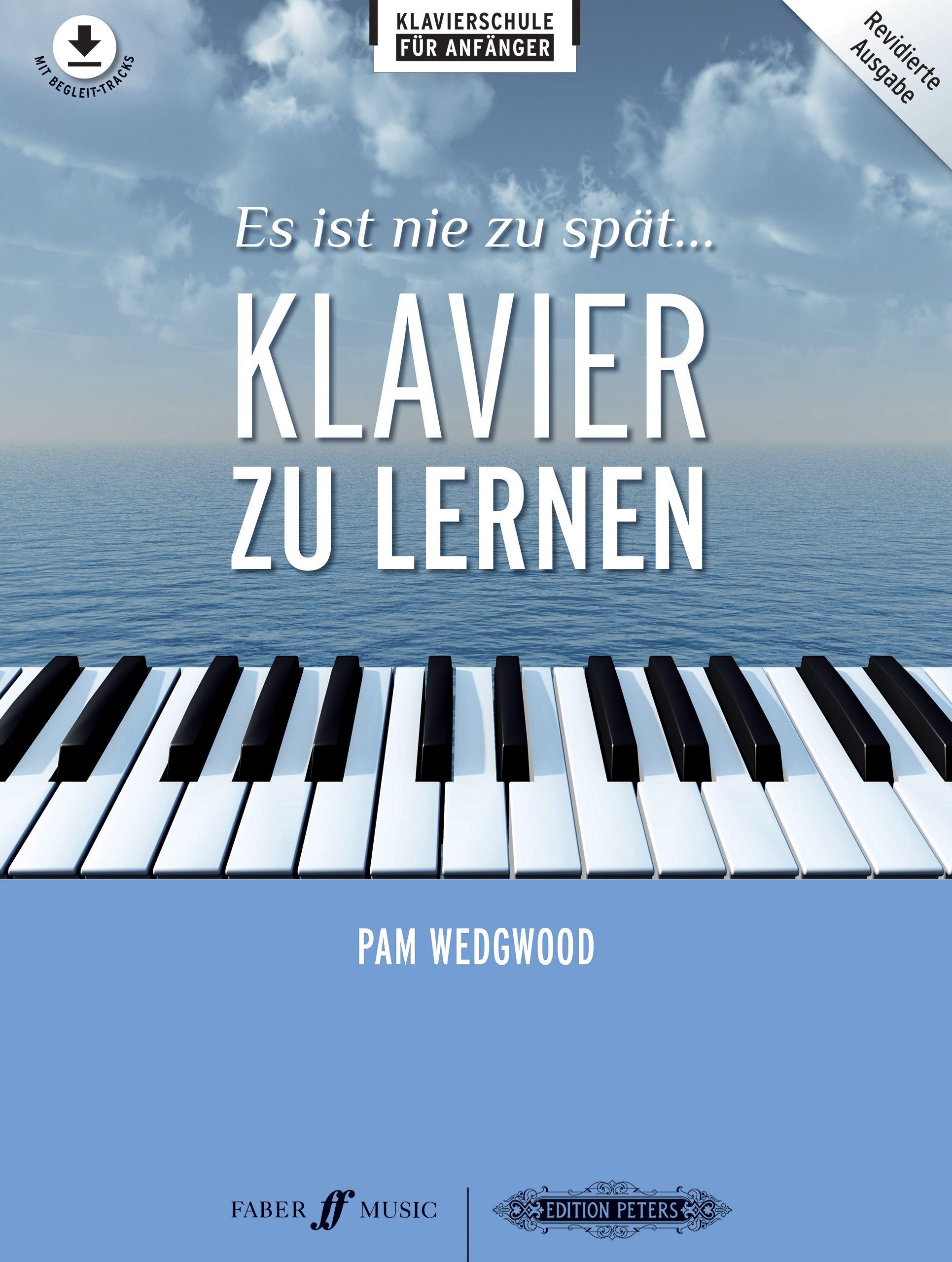 Vorderes Coverbild Es ist nie zu spat Klavier zu lernen