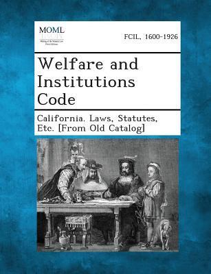 Vorderes Coverbild Welfare and Institutions Code