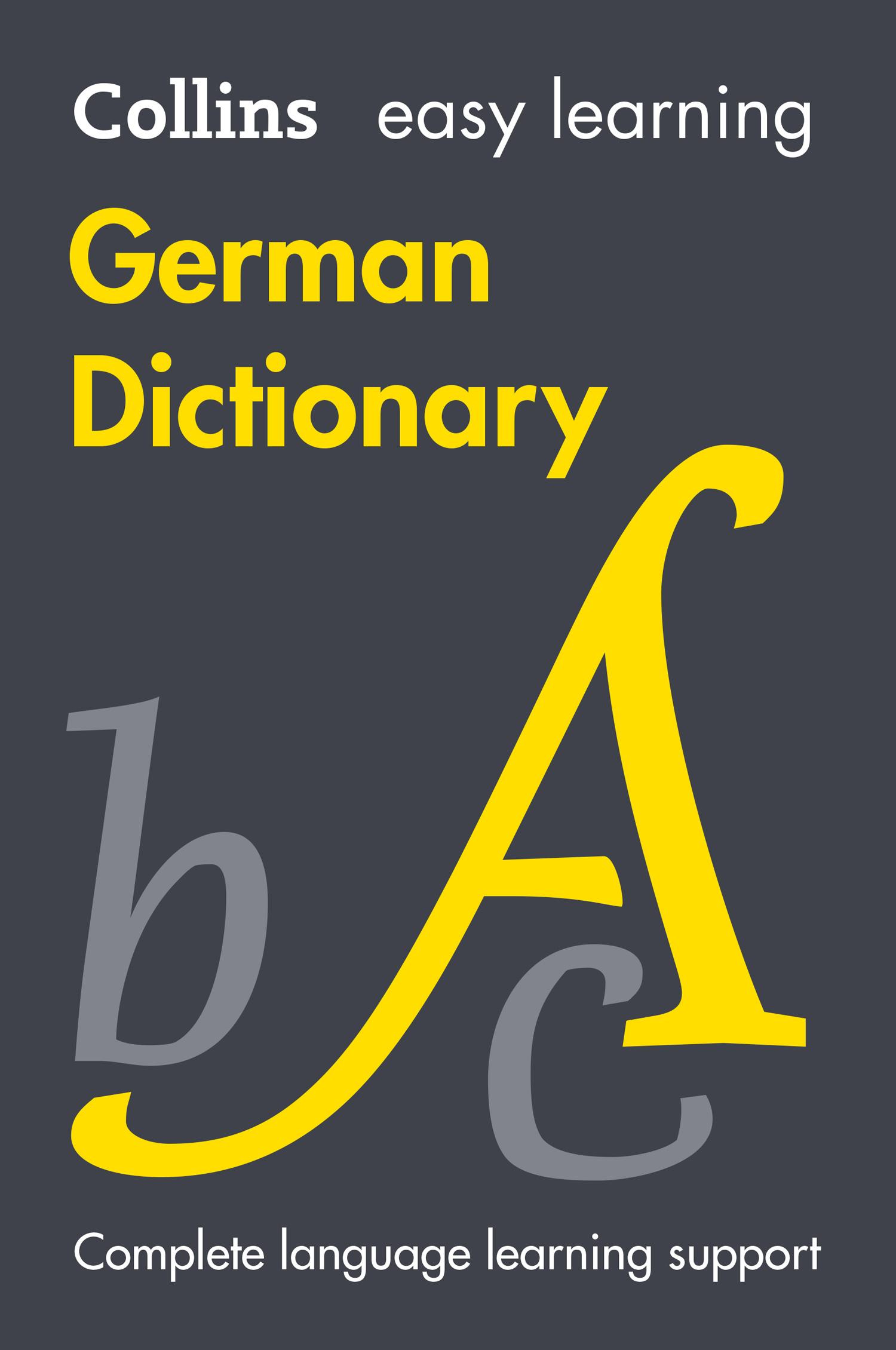 Vorderes Coverbild Easy Learning German Dictionary