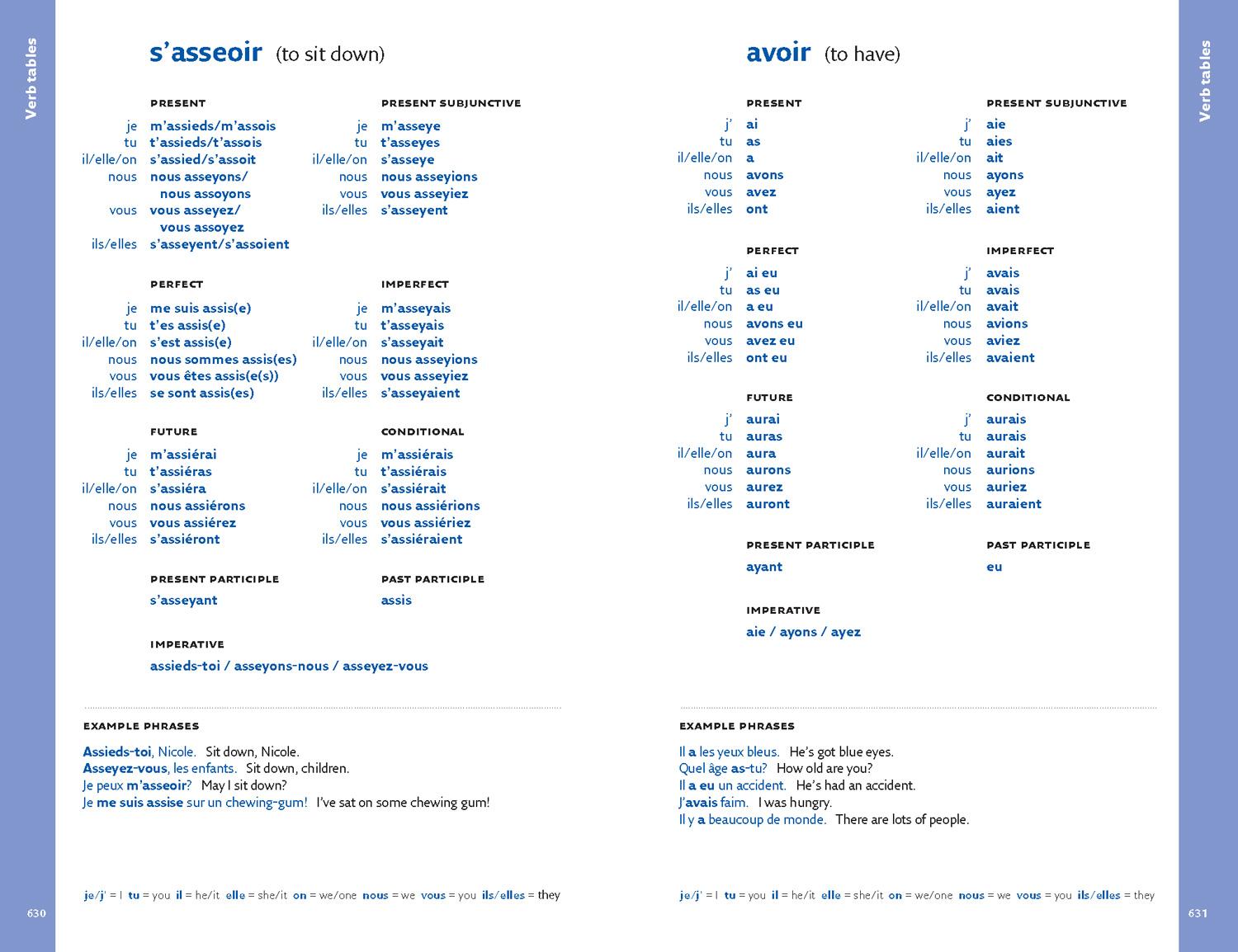 Beispielinhalt (Bild) Easy Learning French Dictionary
