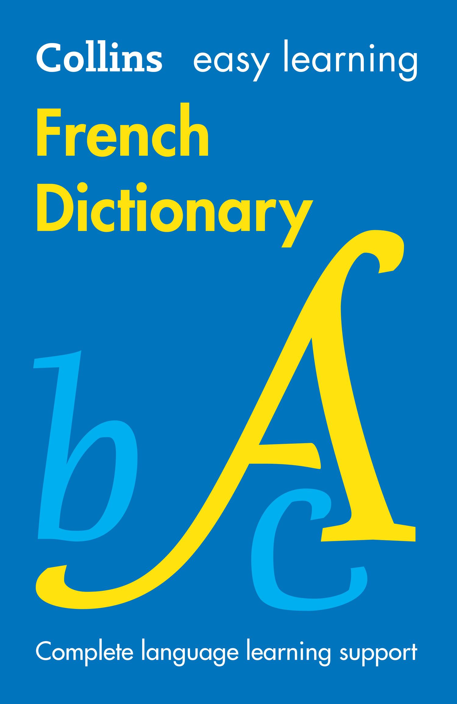 Vorderes Coverbild Easy Learning French Dictionary