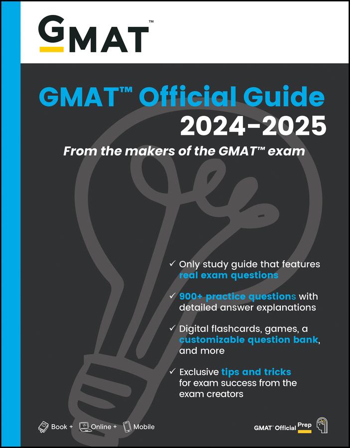 Vorderes Coverbild GMAT Official Guide 2024-2025: Book + Online Question Bank