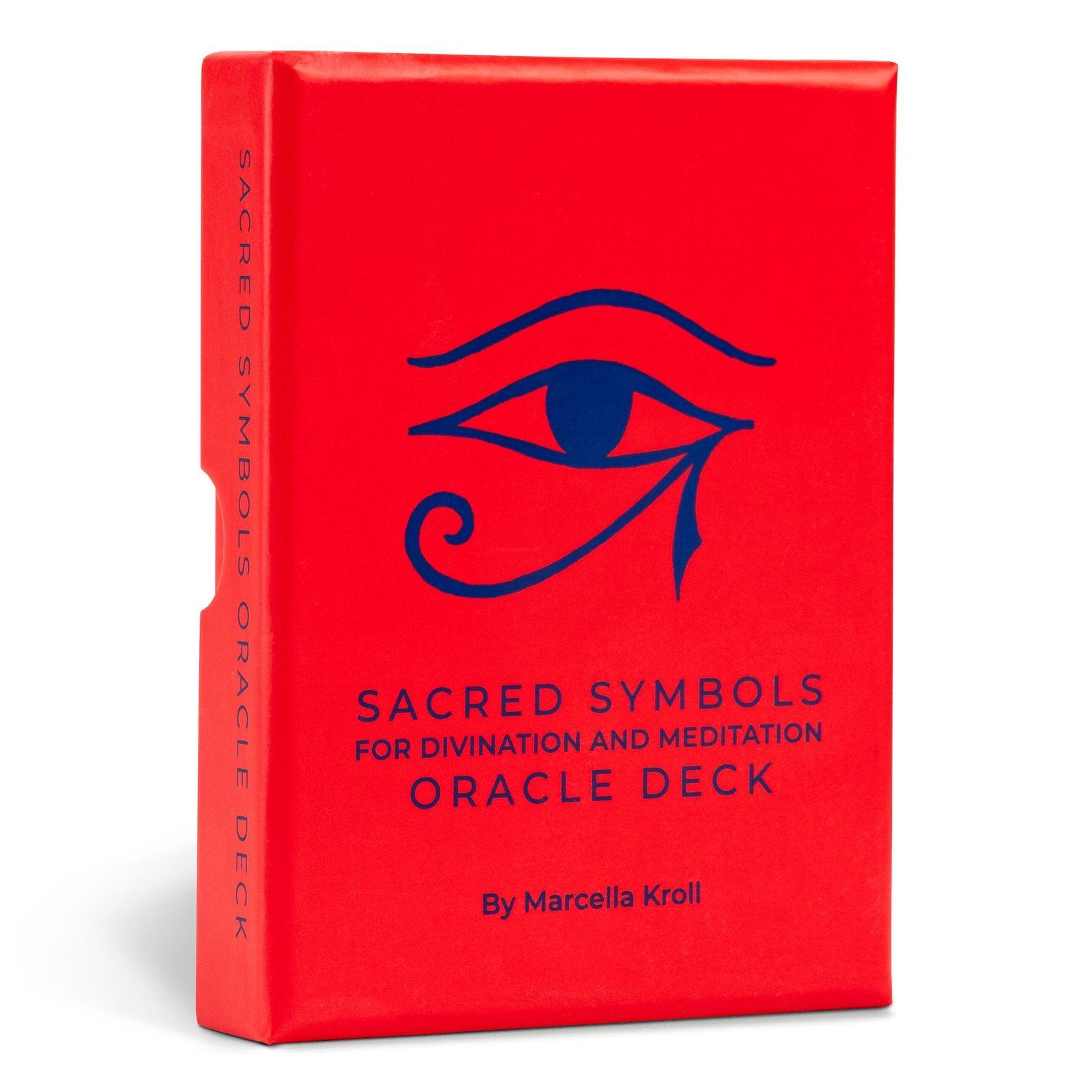 Vorderes Coverbild Sacred Symbols Oracle Deck