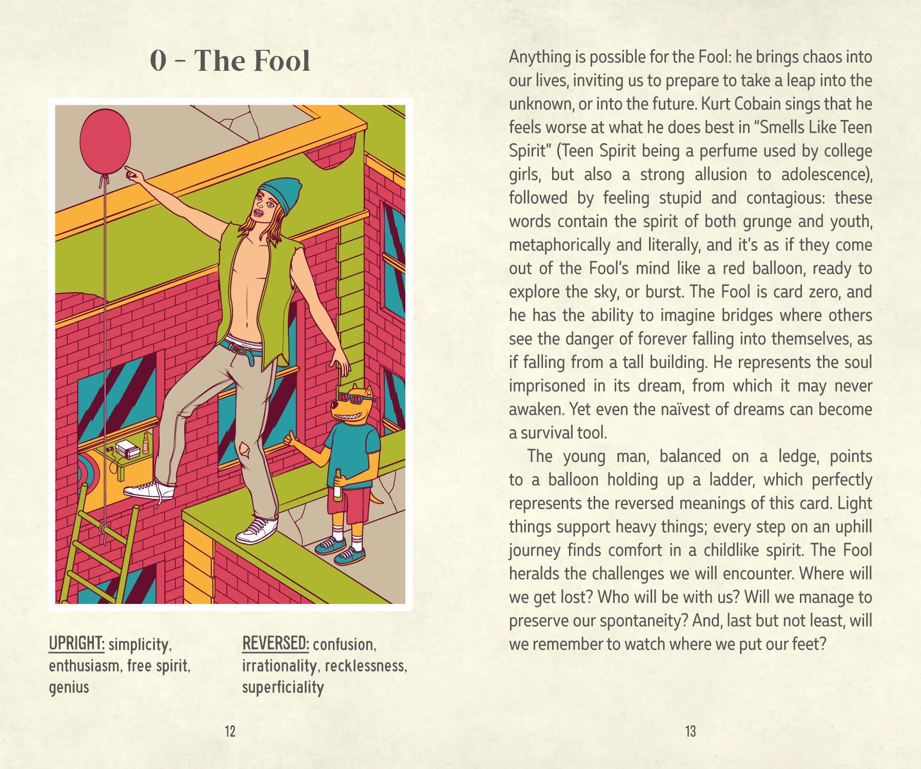 Beispielinhalt (Bild) The Grunge Tarot