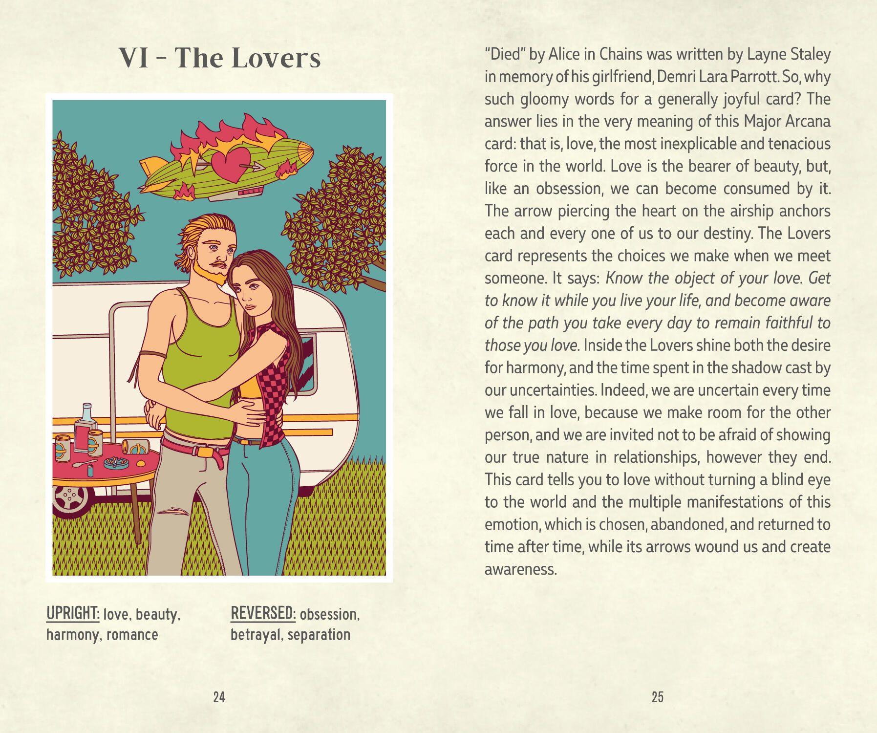 Beispielinhalt (Bild) The Grunge Tarot