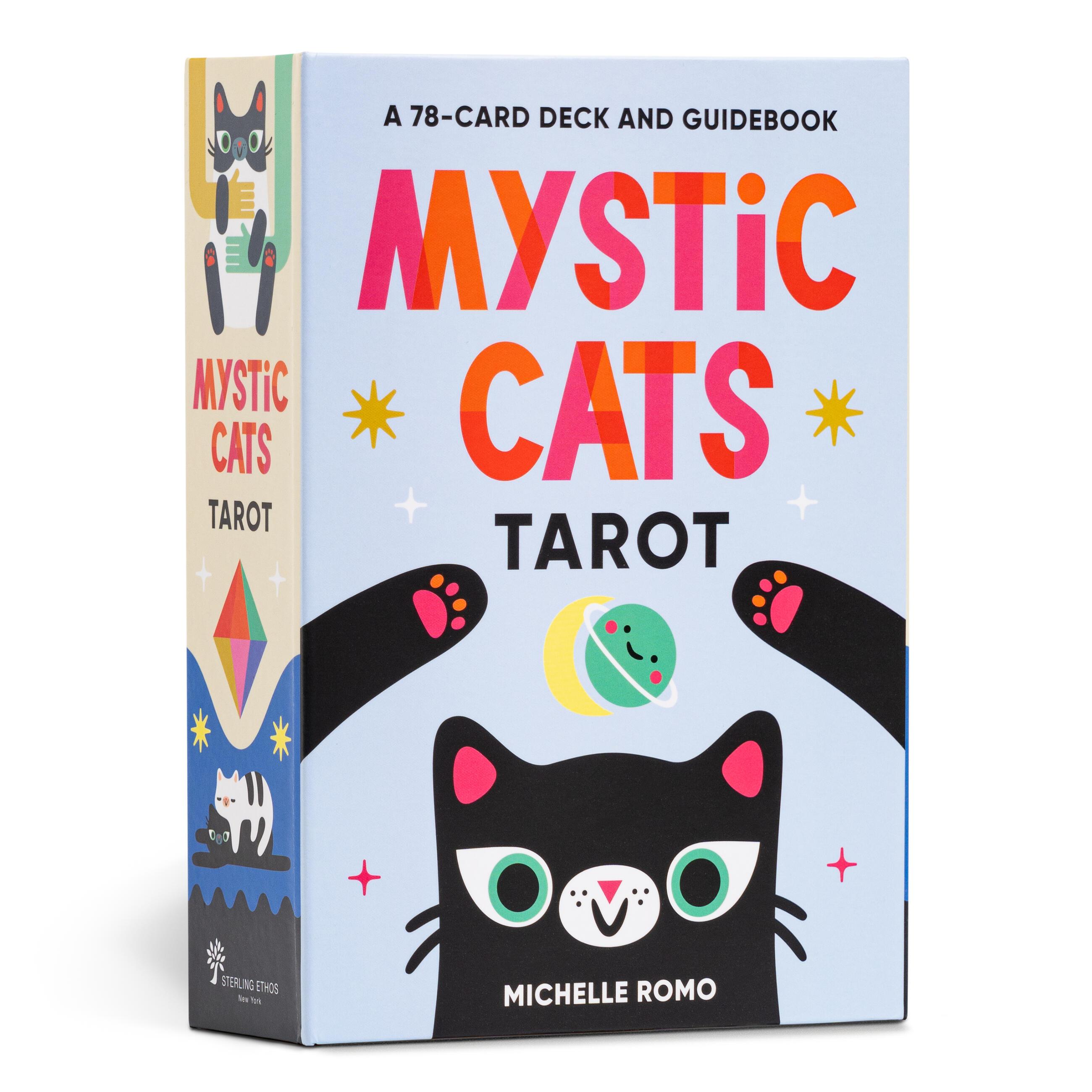 Vorderes Coverbild Mystic Cats Tarot