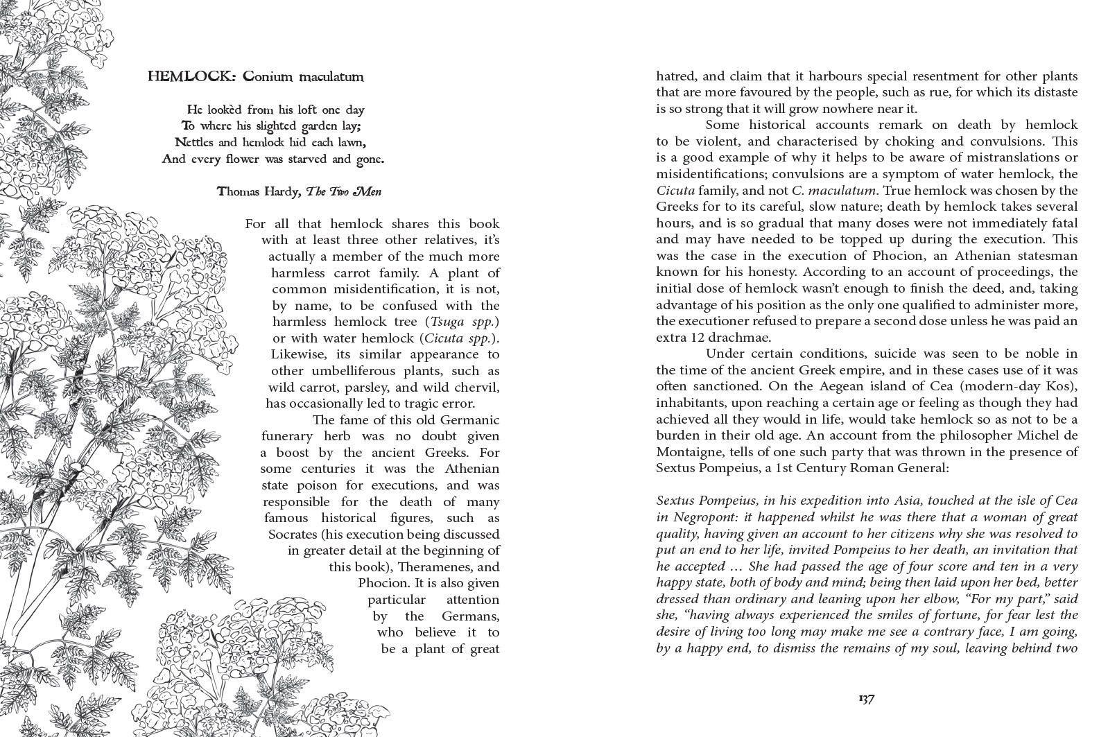 Beispielinhalt (Bild) Botanical Curses and Poisons