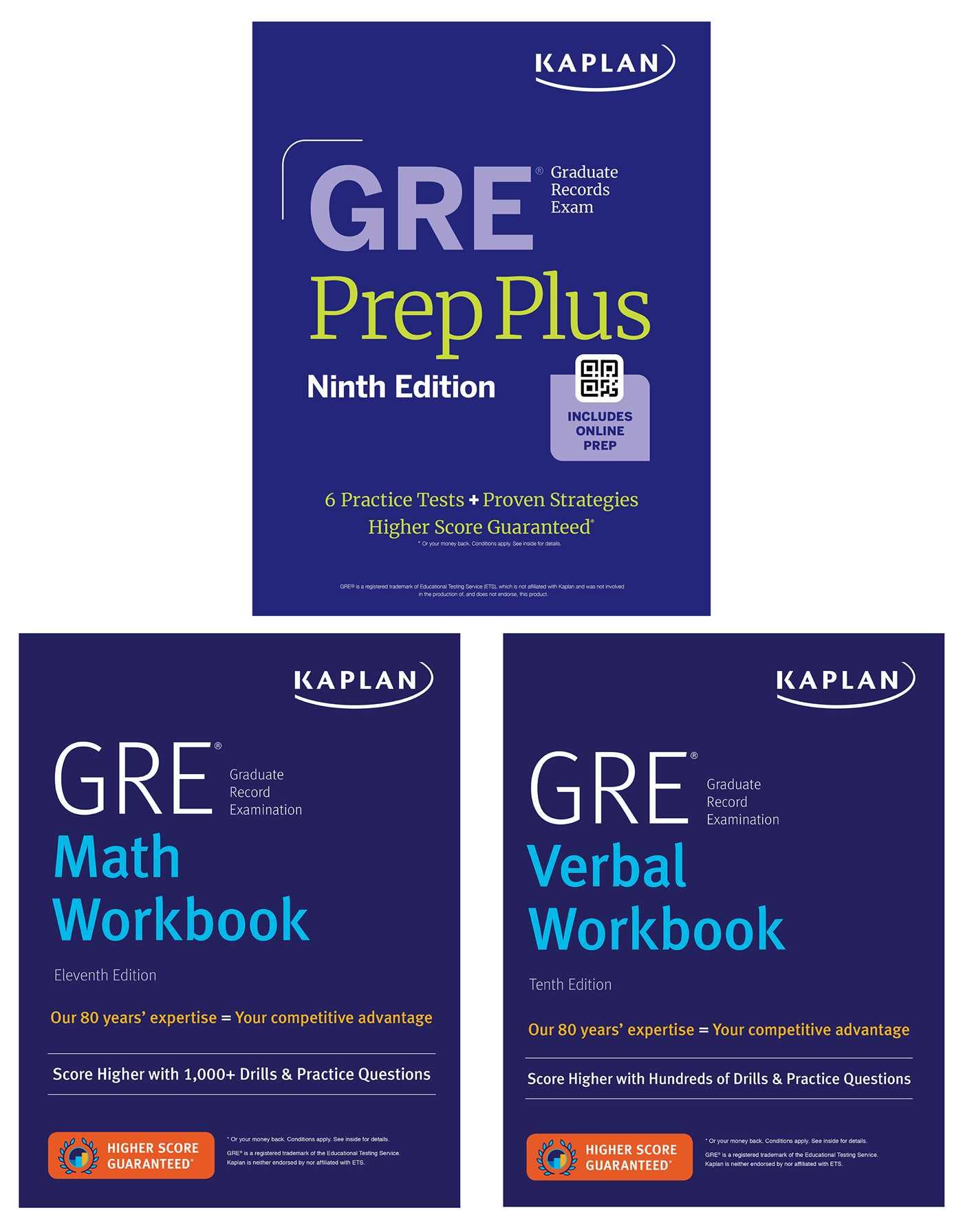 Vorderes Coverbild GRE Complete (2025): Includes 6 Full Length Practice Tests, 2500+ Practice Questions + Online Access to 1000+ Question Bank, Video Explanations, and a Kaplan Live Online Class