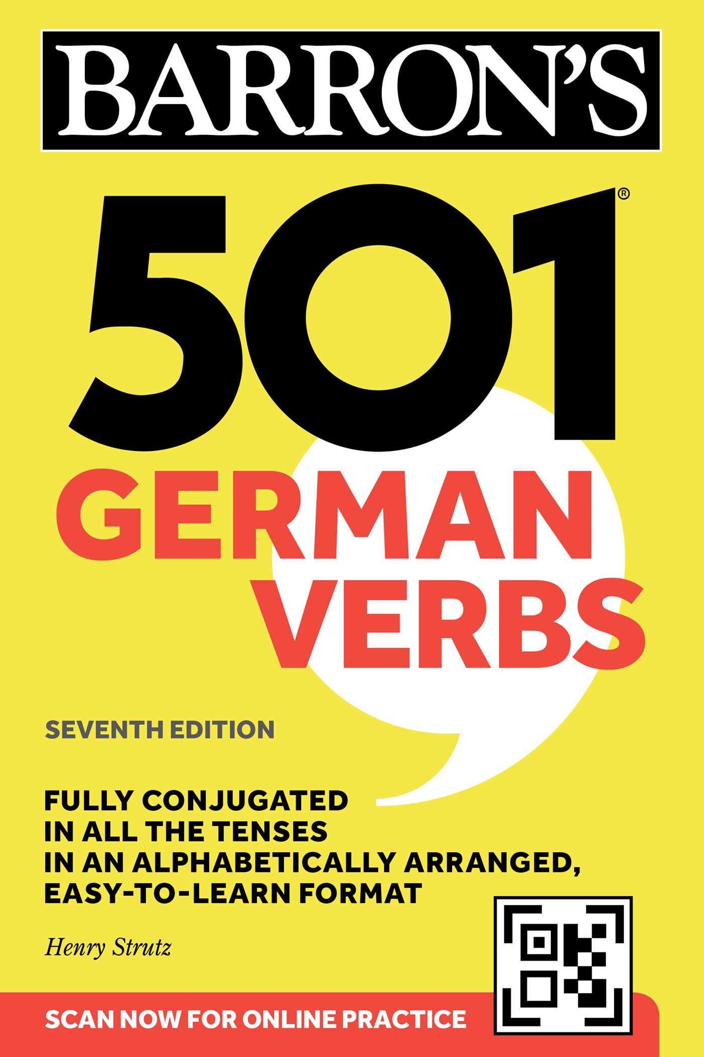 Vorderes Coverbild 501 German Verbs