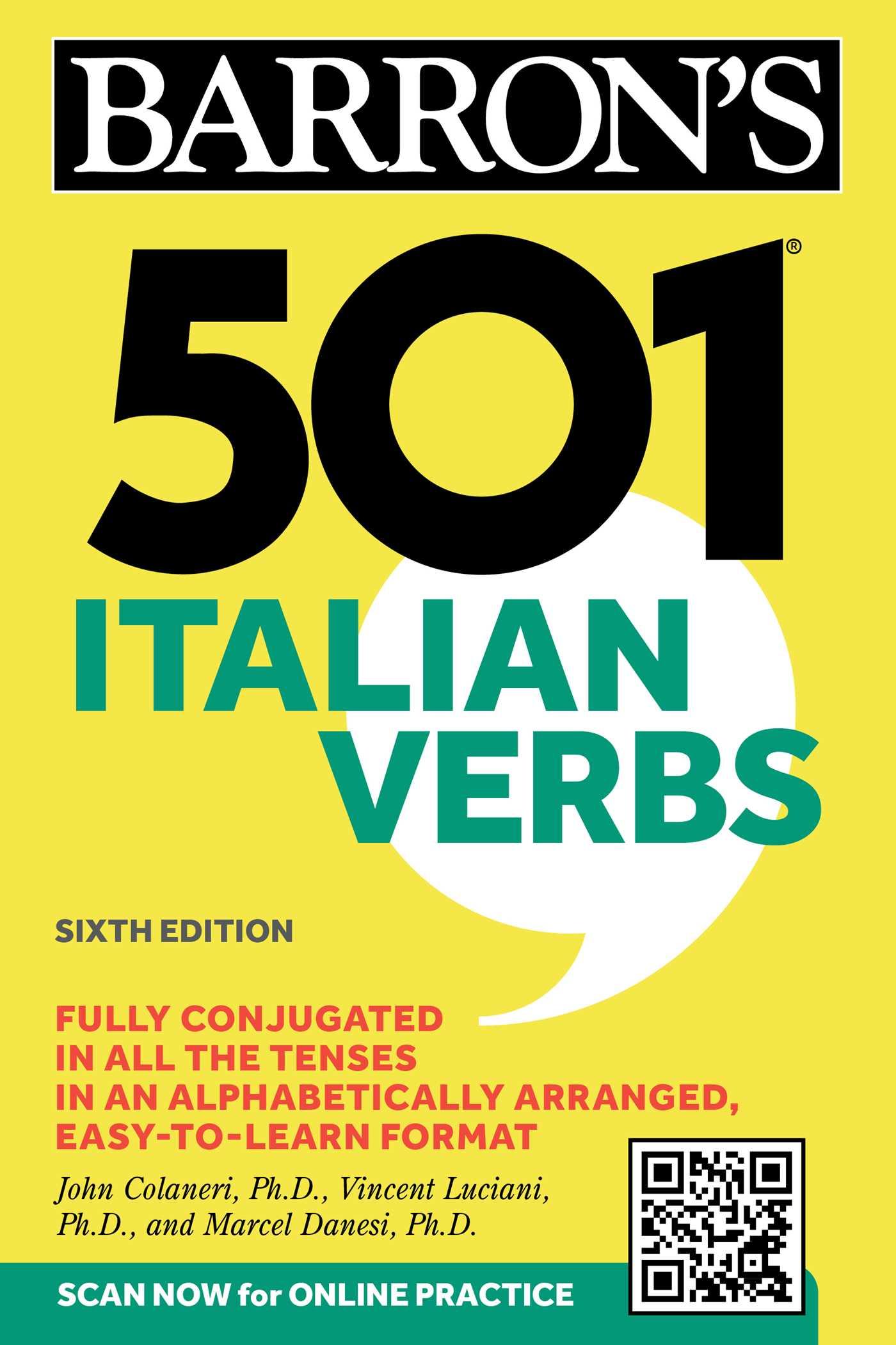 Vorderes Coverbild 501 Italian Verbs