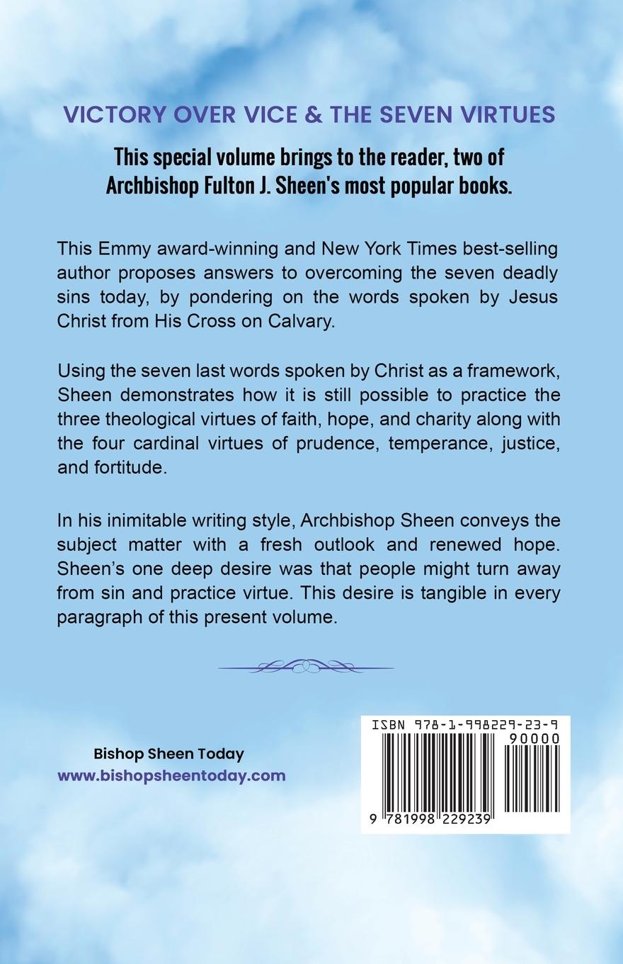 Rückseitencover Victory Over Vice & The Seven Virtues