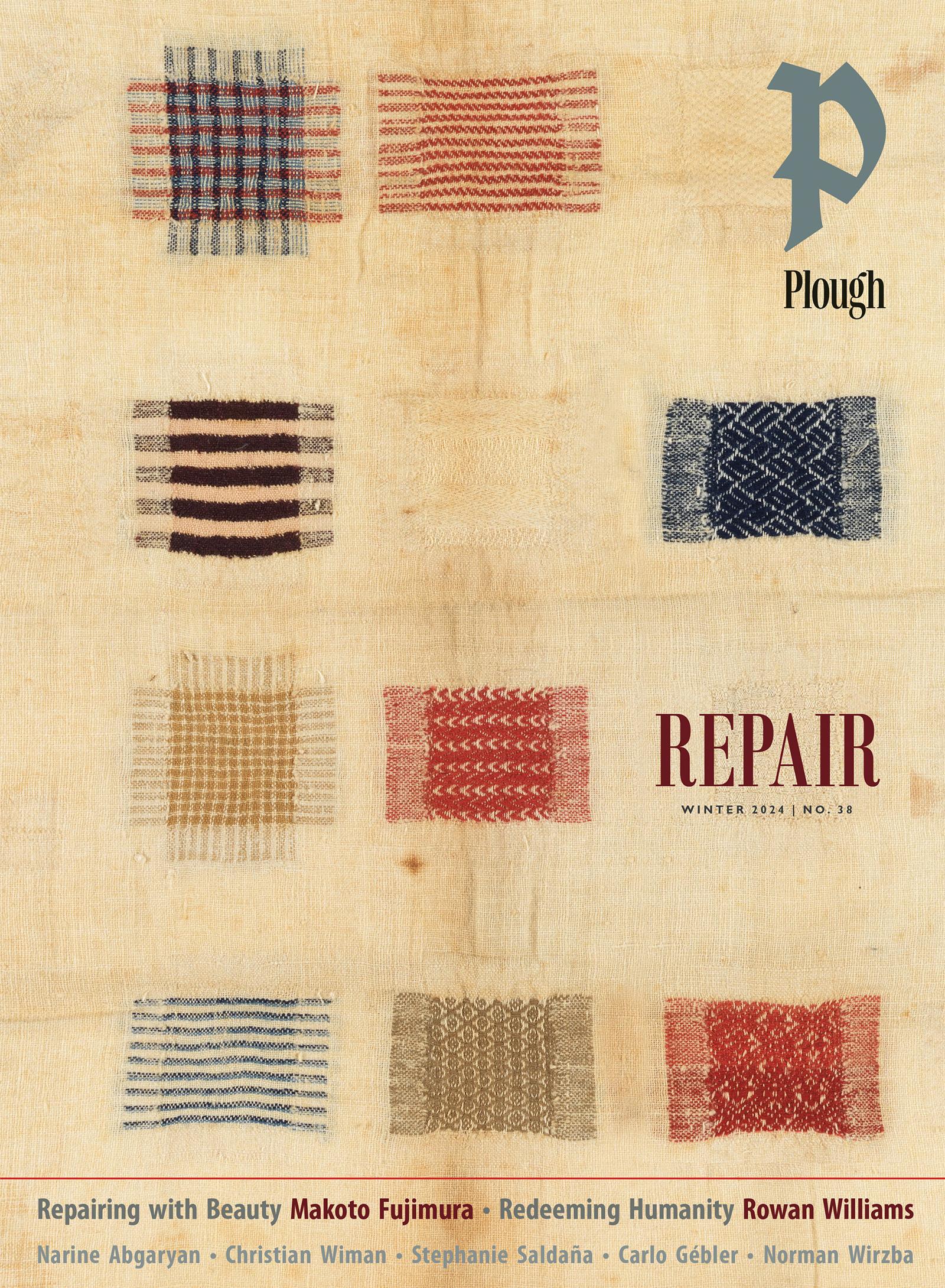 Vorderes Coverbild Plough Quarterly No. 38 - Repair
