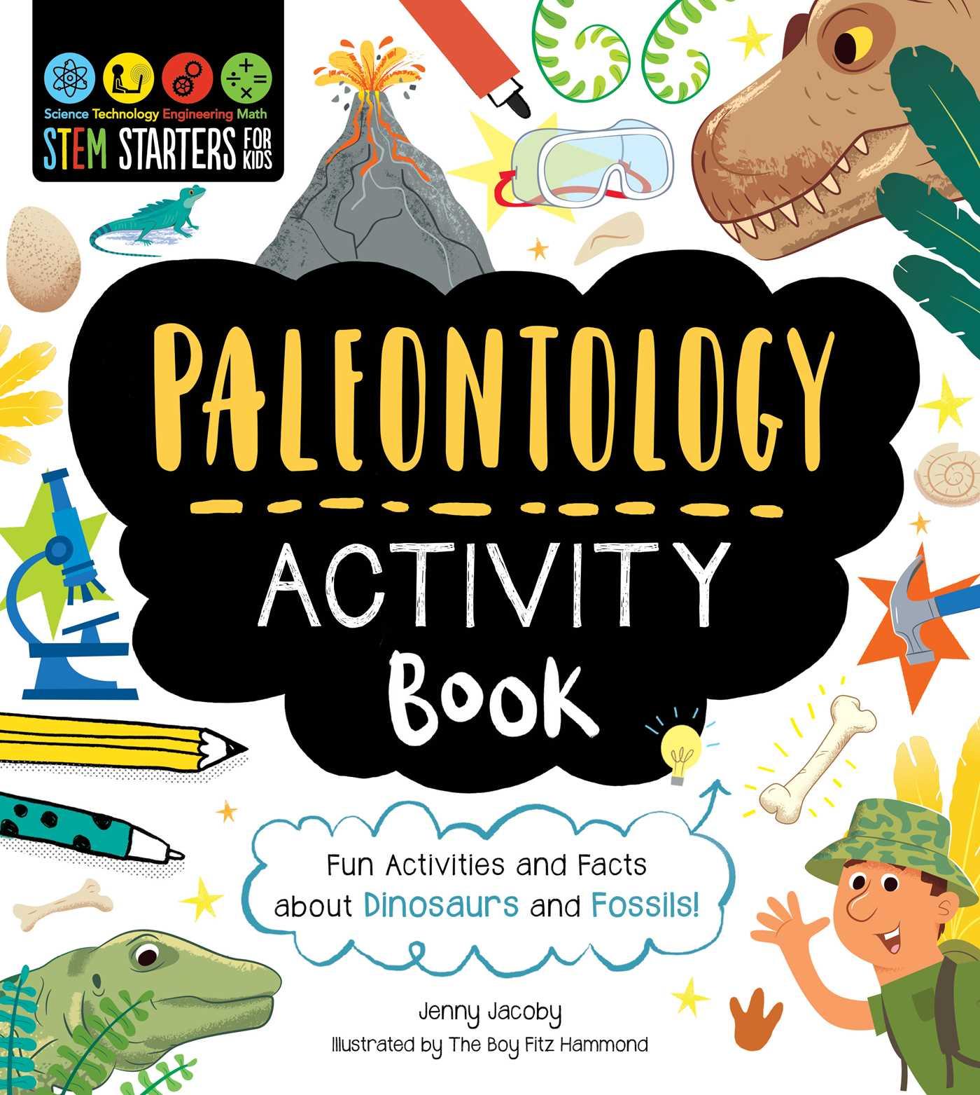 Vorderes Coverbild Stem Starters for Kids Paleontology Activity Book