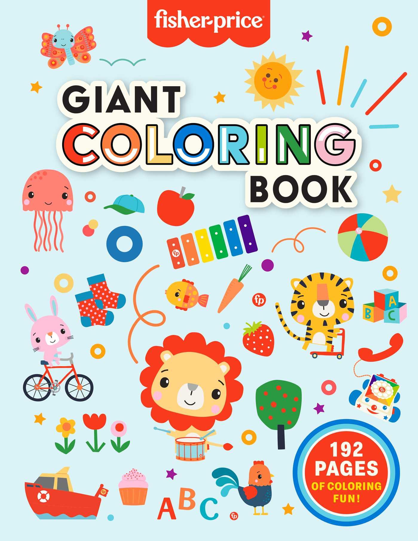 Vorderes Coverbild Fisher-Price: Giant Coloring Book
