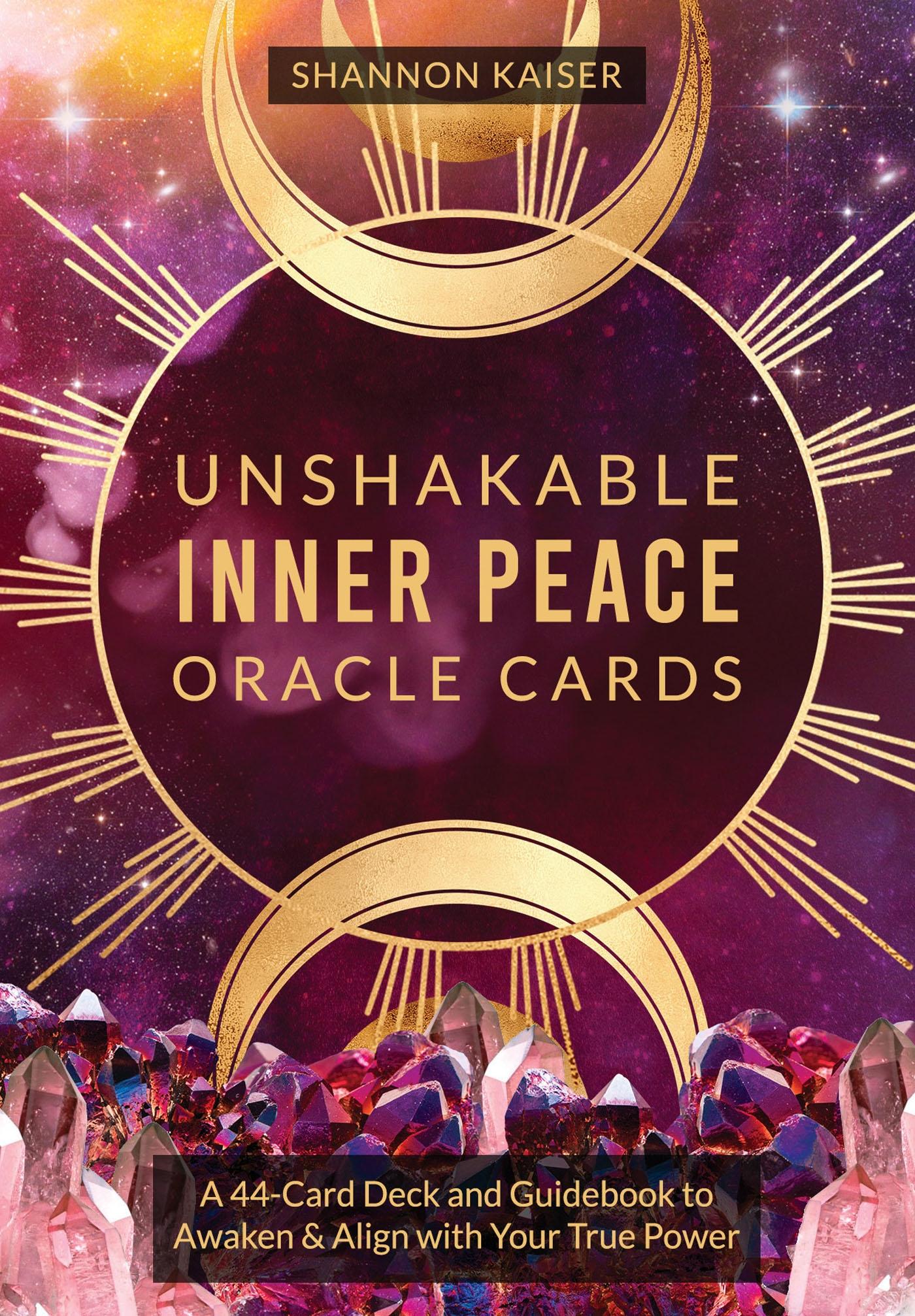 Vorderes Coverbild Unshakable Inner Peace Oracle Cards