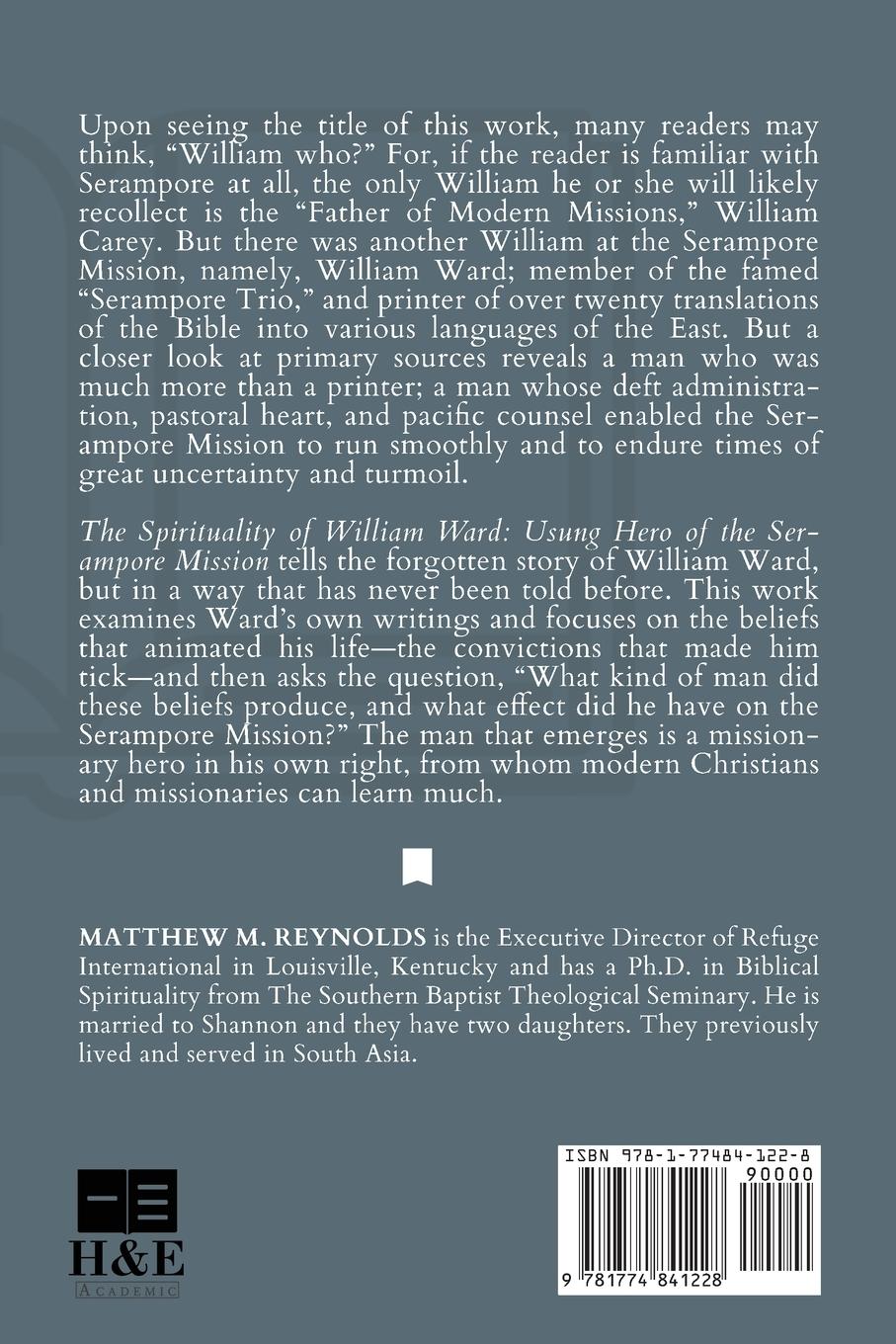 Rückseitencover The Spirituality of William Ward