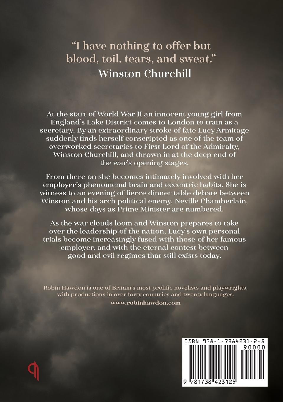 Rückseitencover Dinner with Churchill