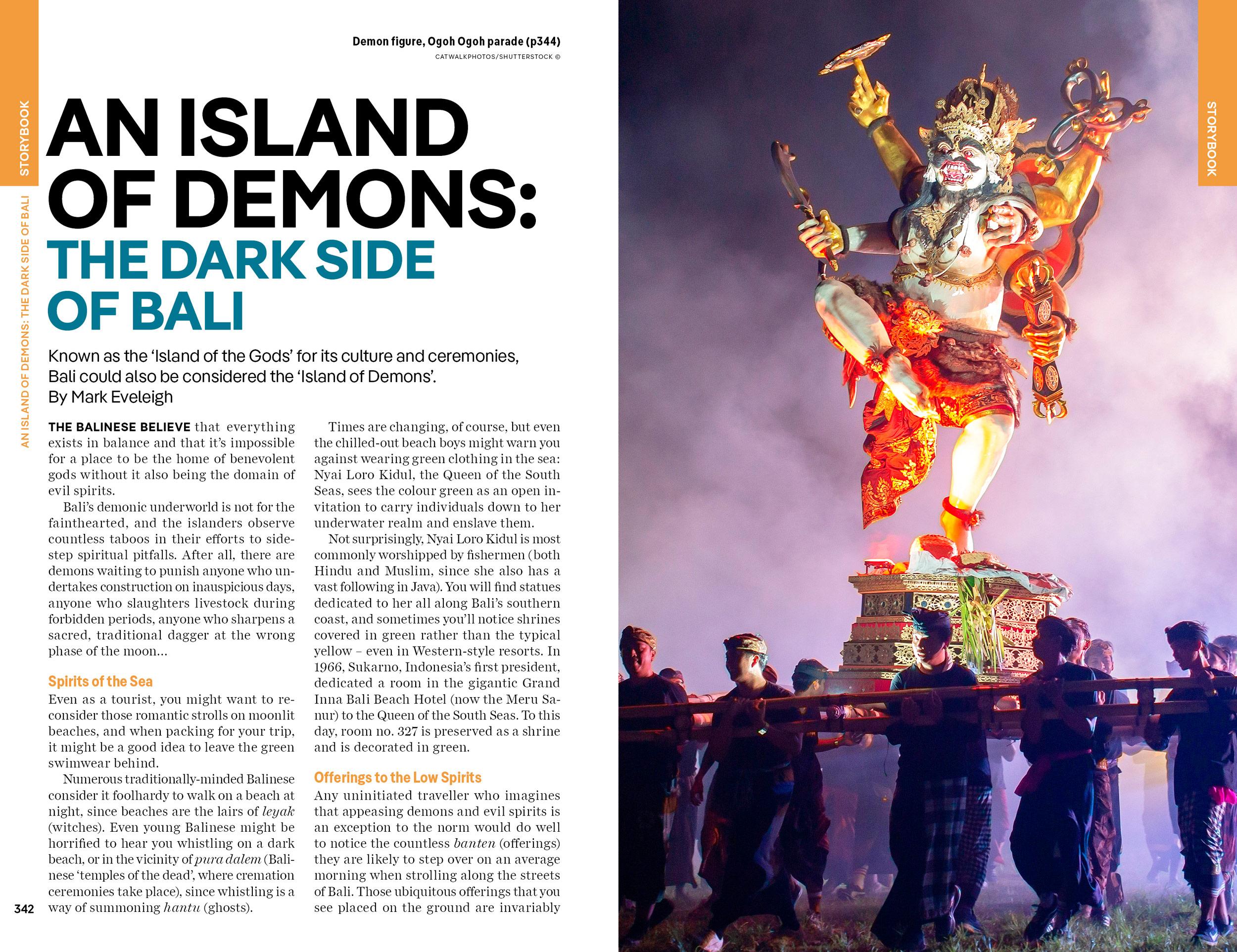 Beispielinhalt (Bild) Lonely Planet Bali, Lombok & Nusa Tenggara
